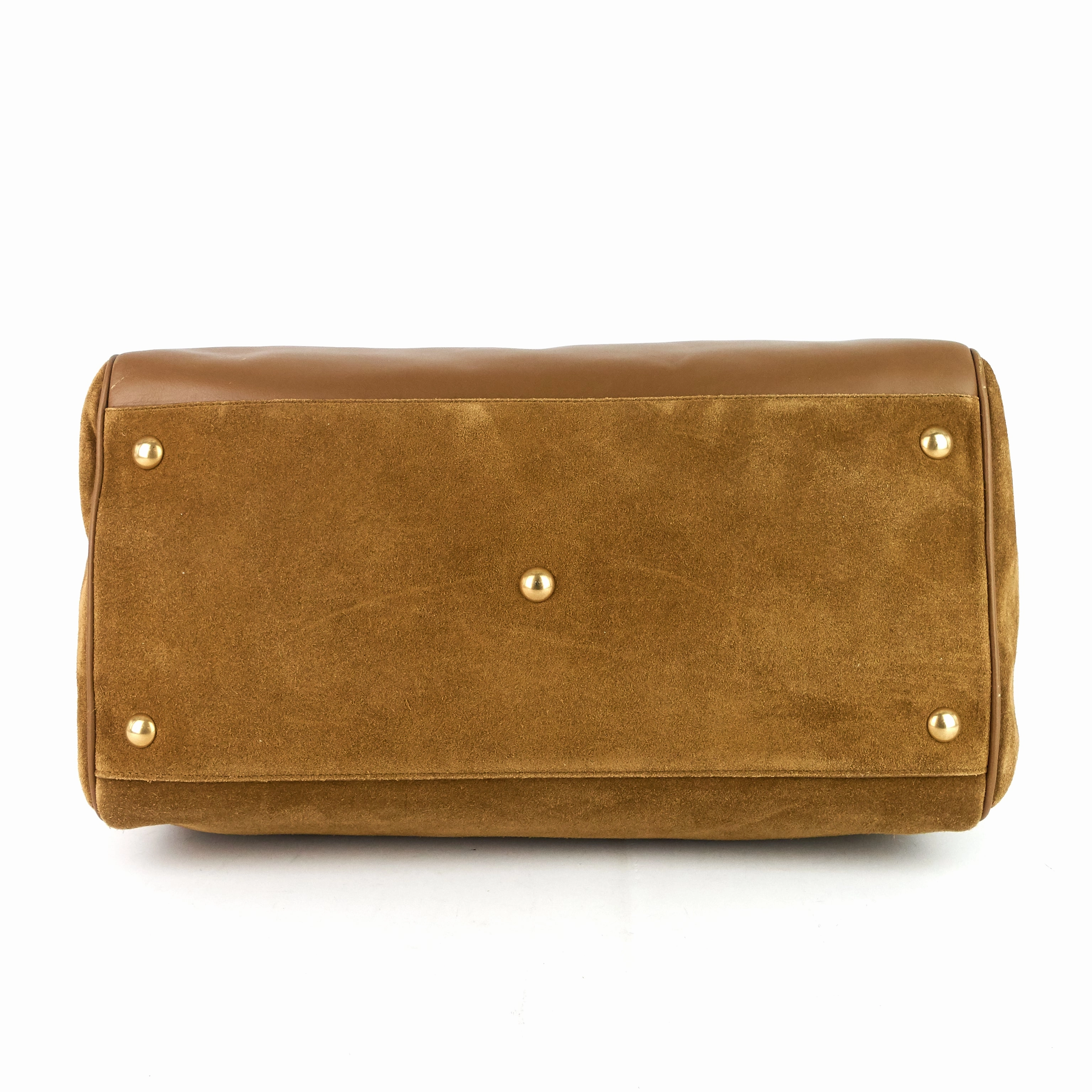 Classic 12 Suede and Leather Duffle Bag