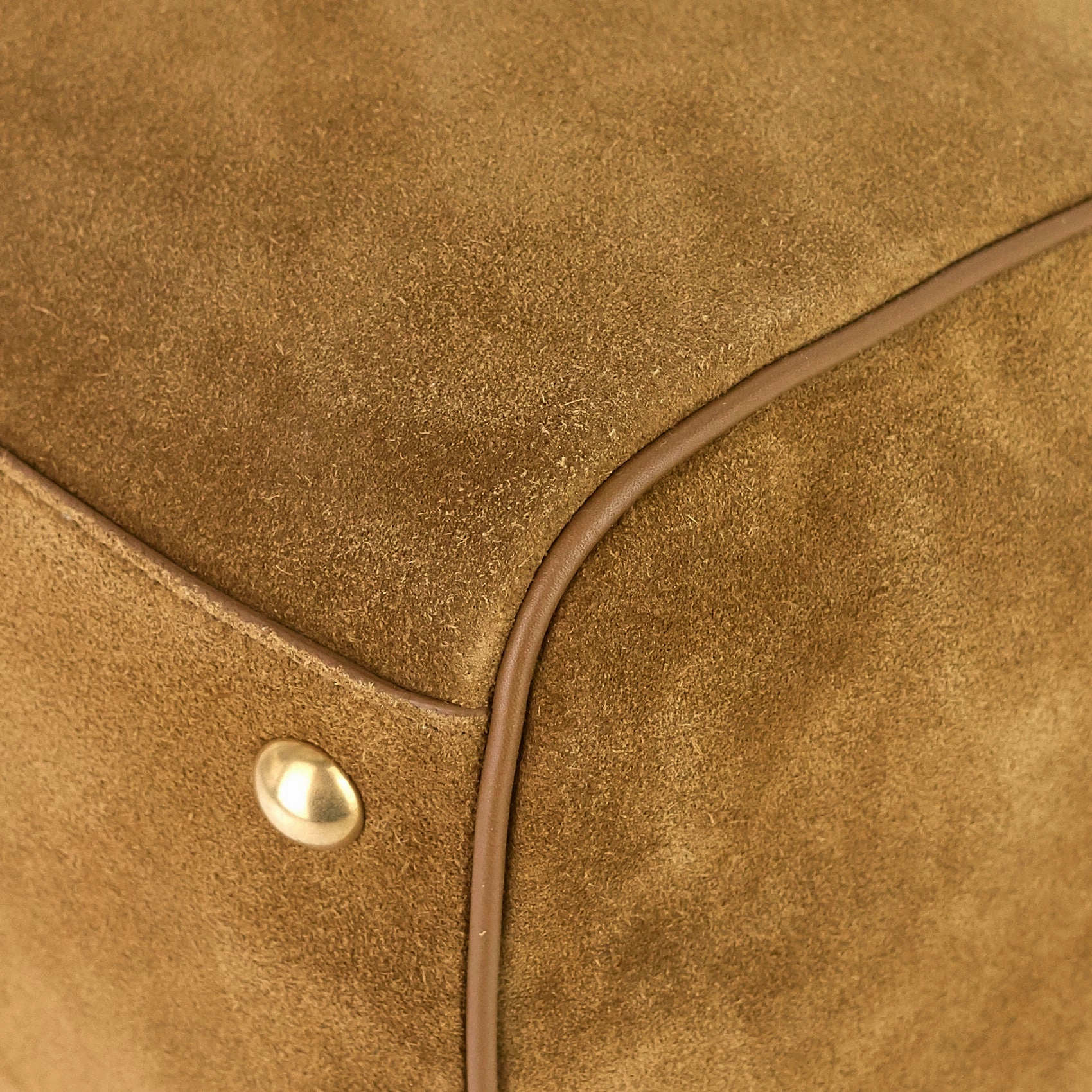 Classic 12 Suede and Leather Duffle Bag