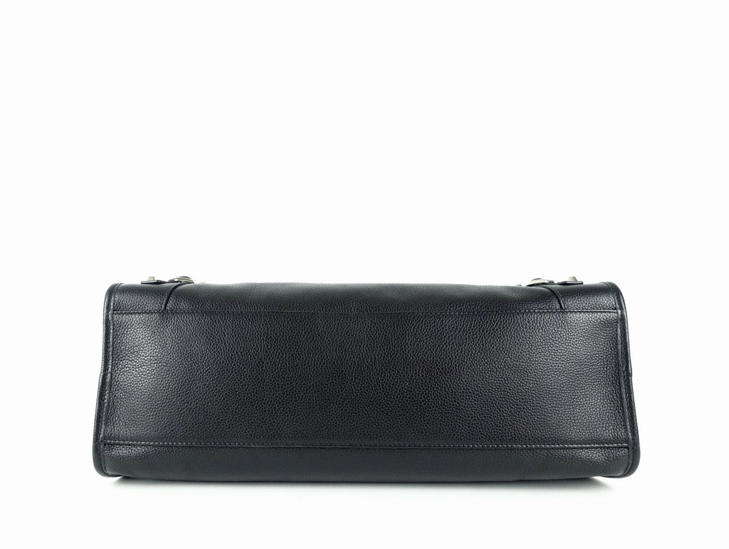 Classic Agneau Leather City Bag