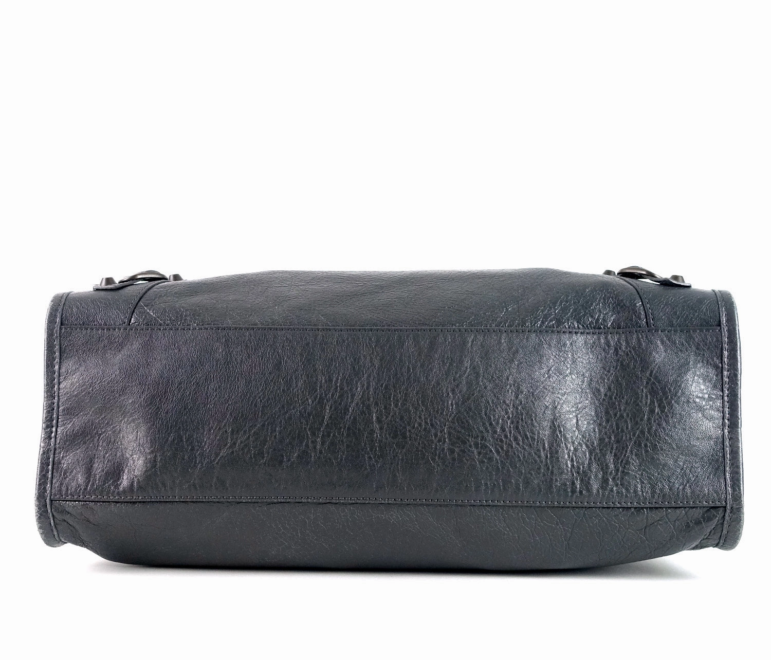 Classic Agneau Leather City Bag