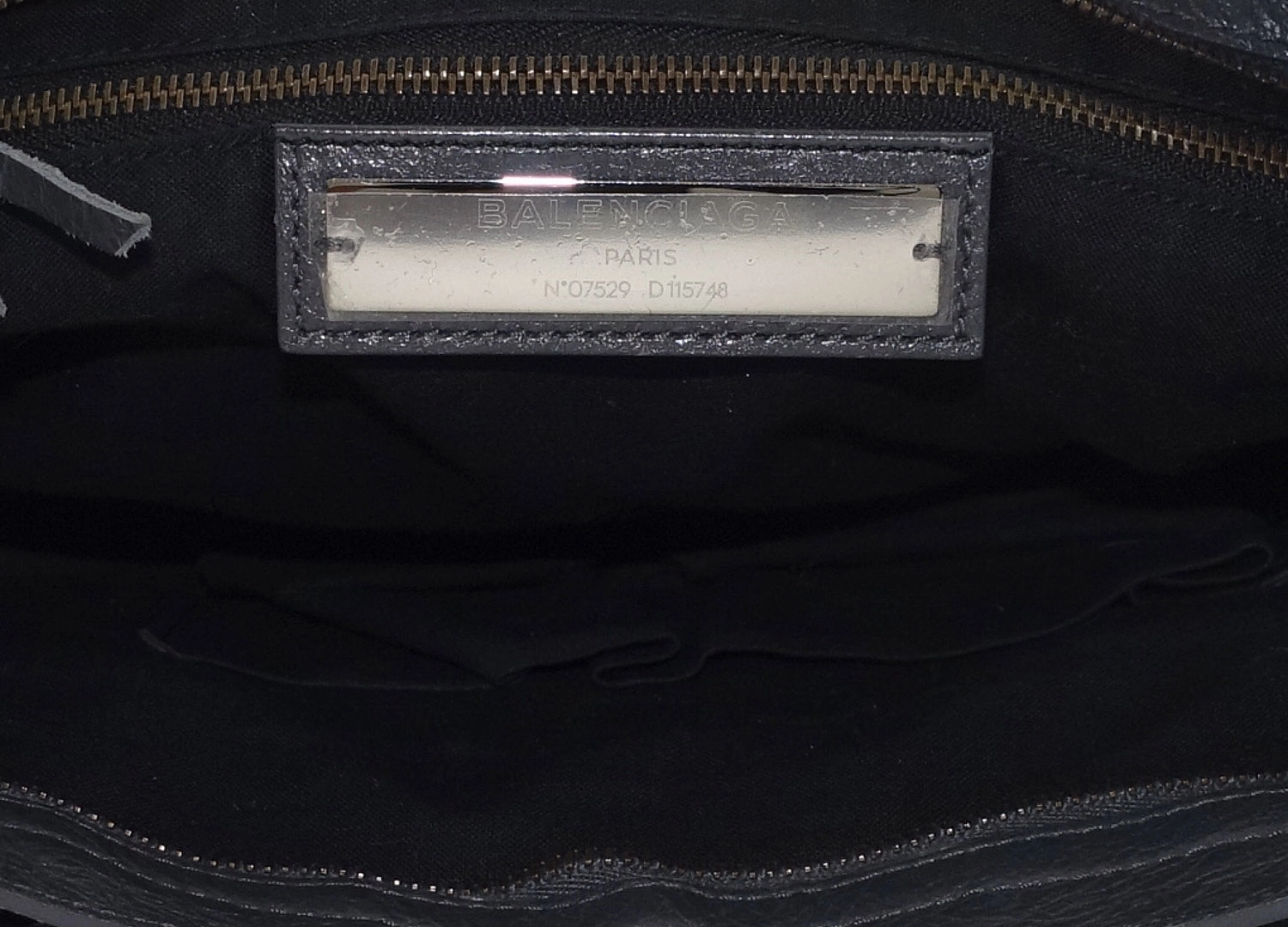 Classic Agneau Leather City Bag