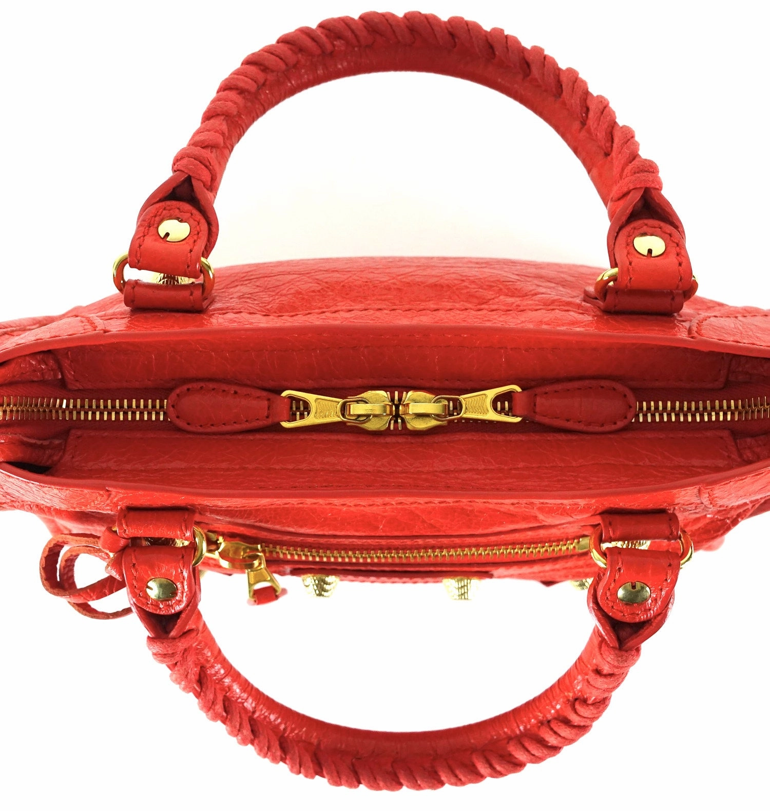 Classic Agneau Leather Mini City Bag