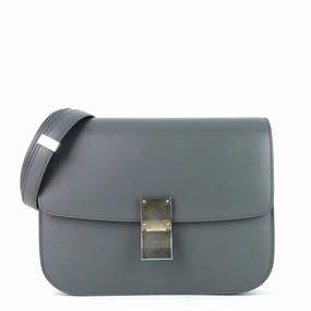 Classic Box Flap Medium Calf Leather Bag