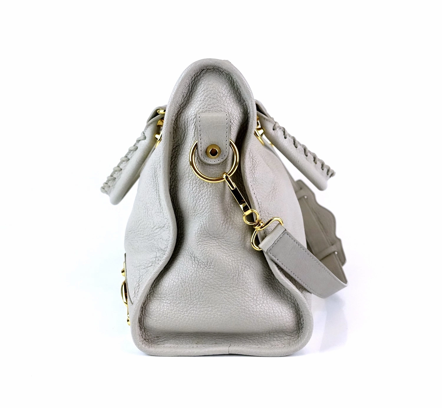 Classic City Metallic Edge Agneau Leather Bag