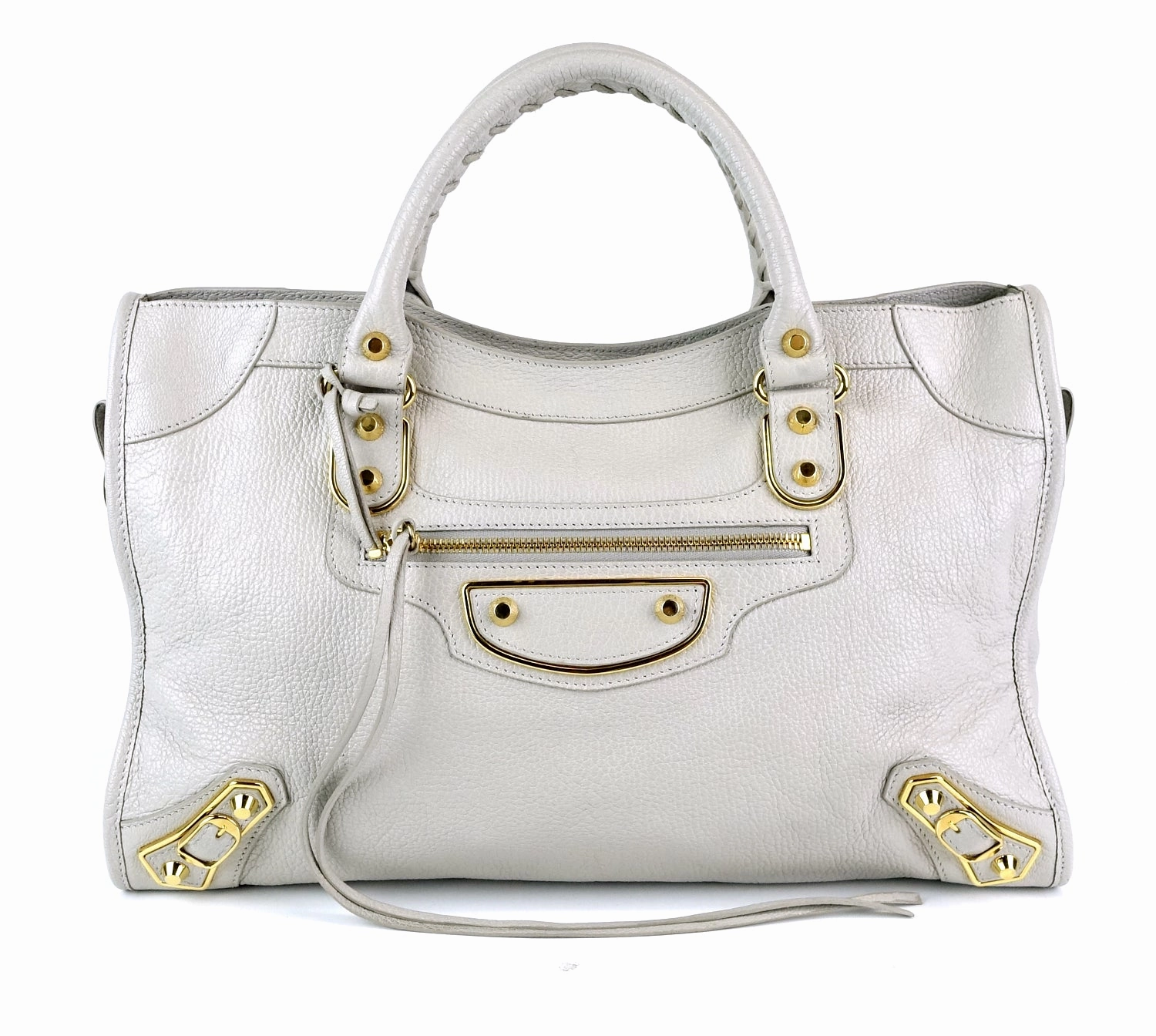 Classic City Metallic Edge Agneau Leather Bag