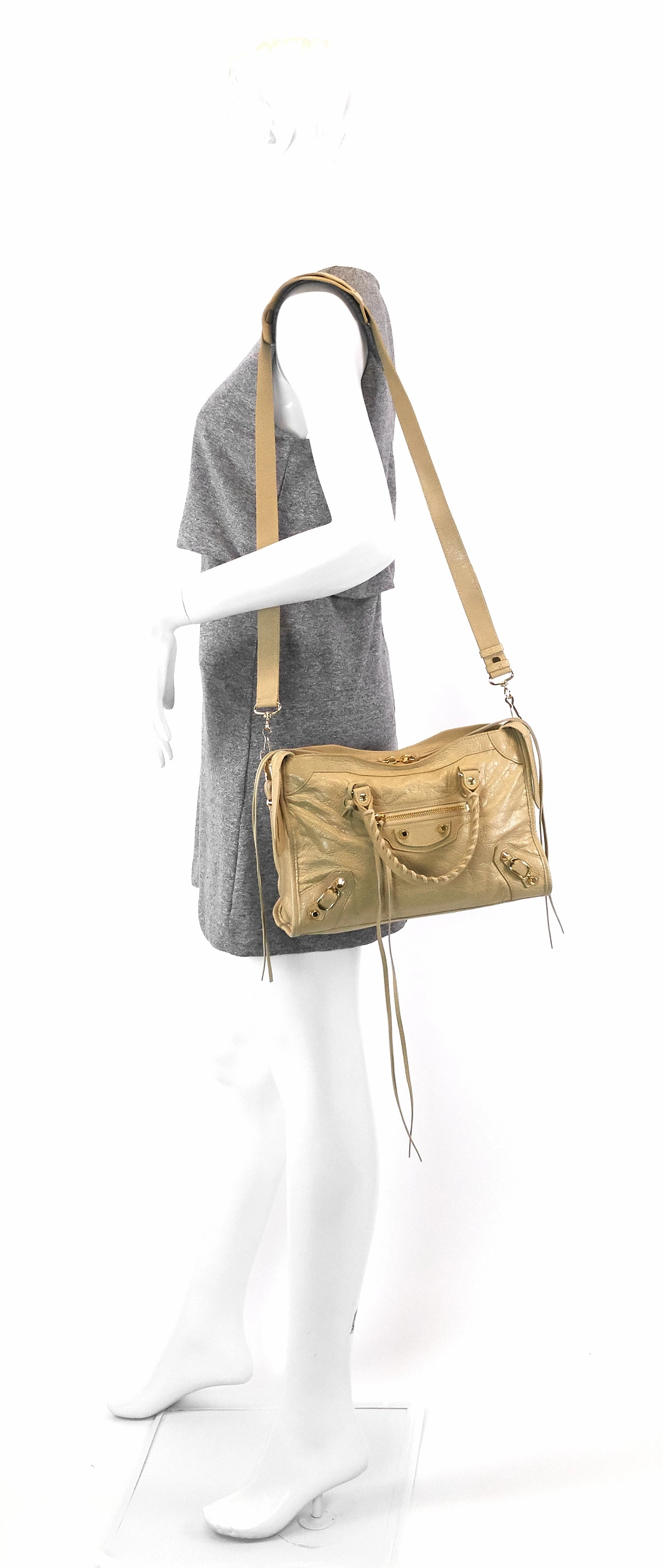 Classic City Small Agneau Leather Bag