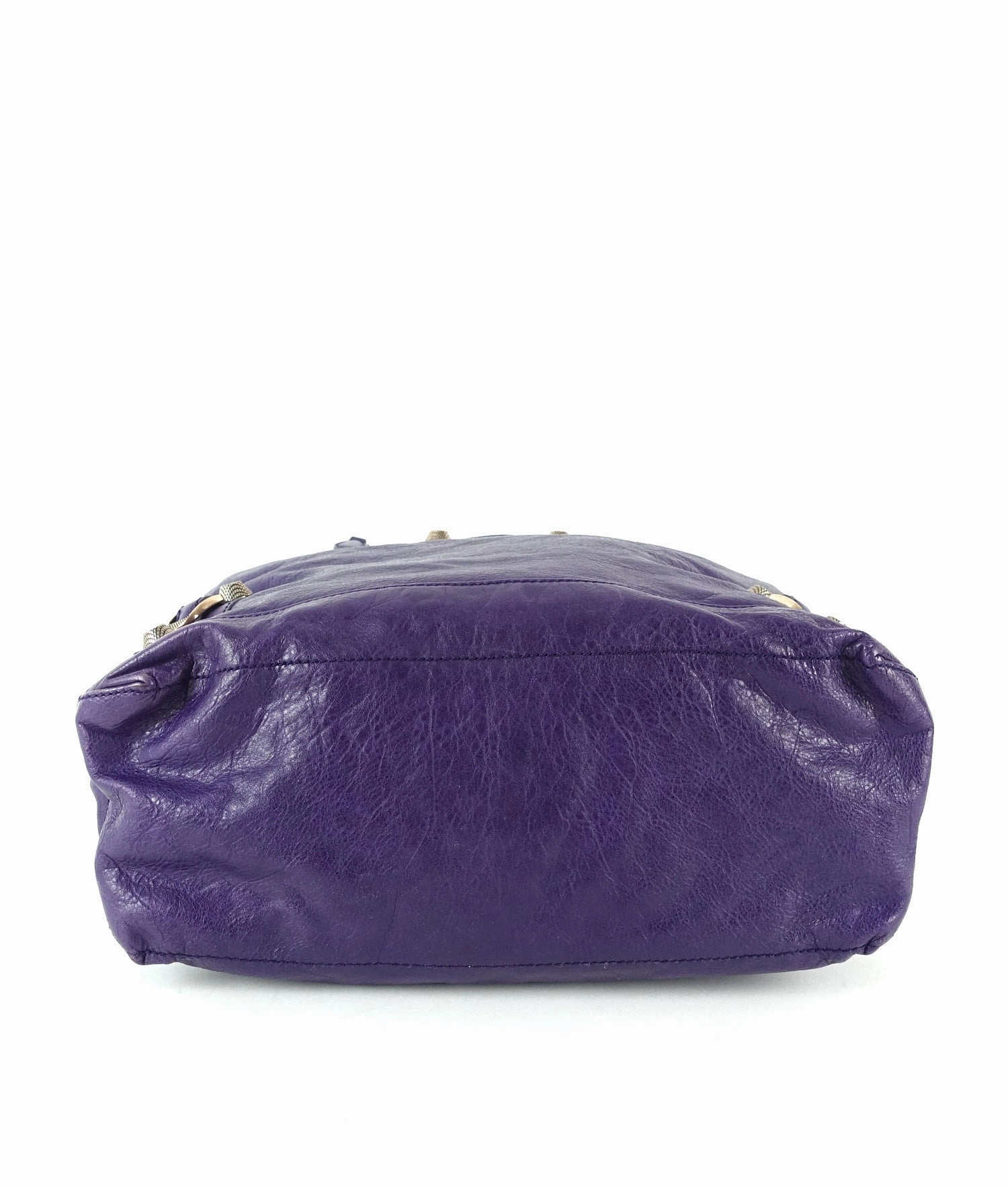 Classic Day Glazed Calfskin Leather Bag