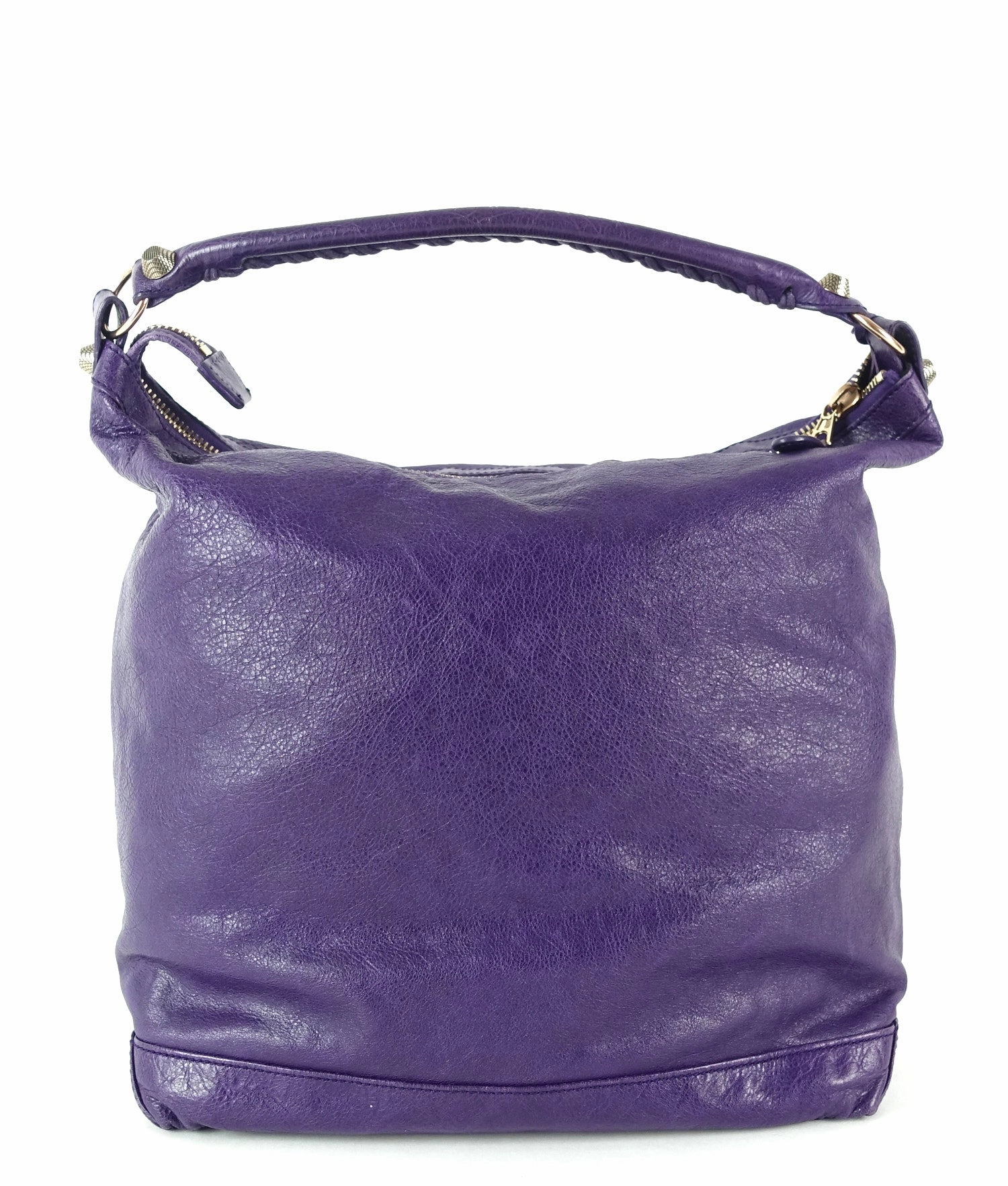 Classic Day Glazed Calfskin Leather Bag