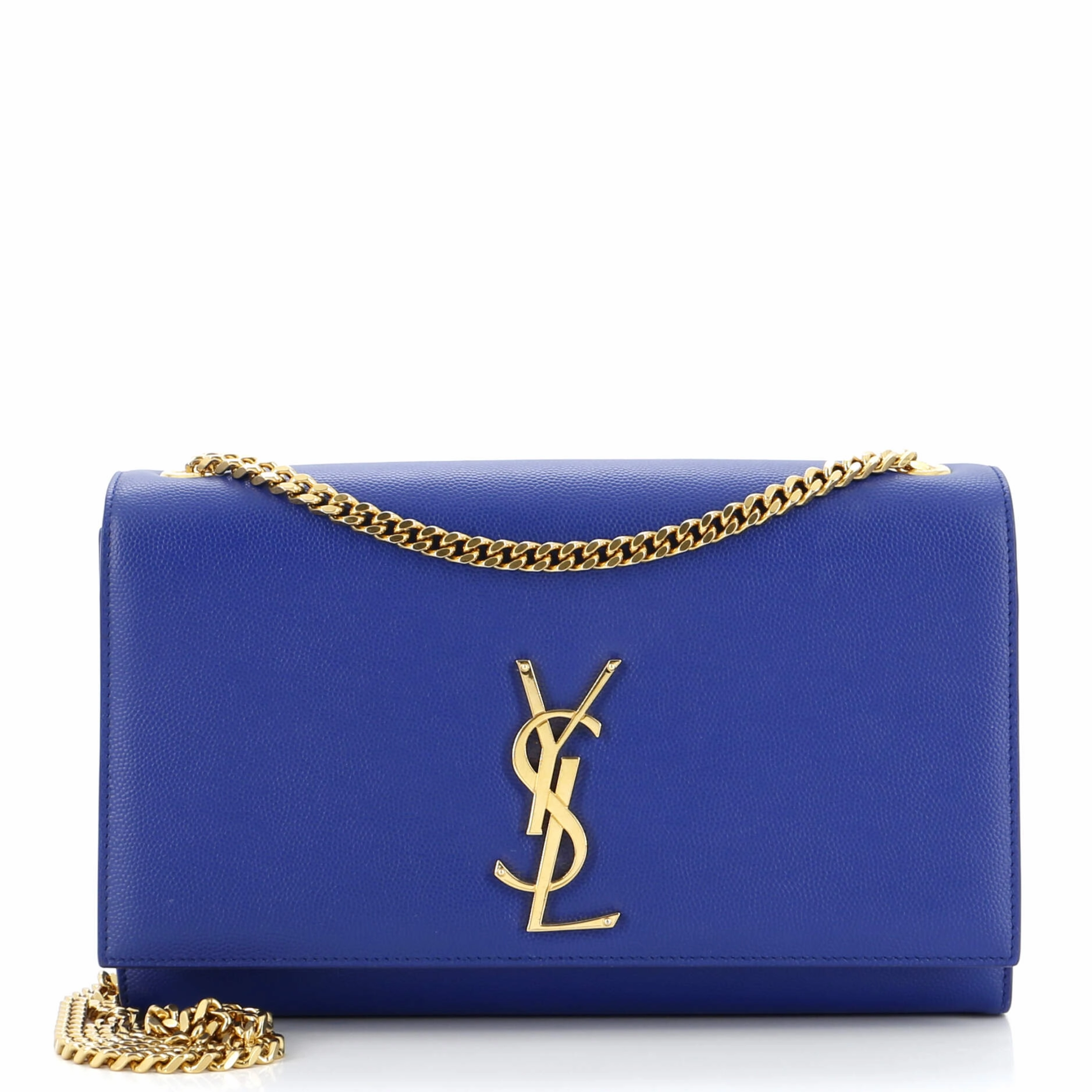 Classic Monogram Crossbody Bag Grainy Leather Medium