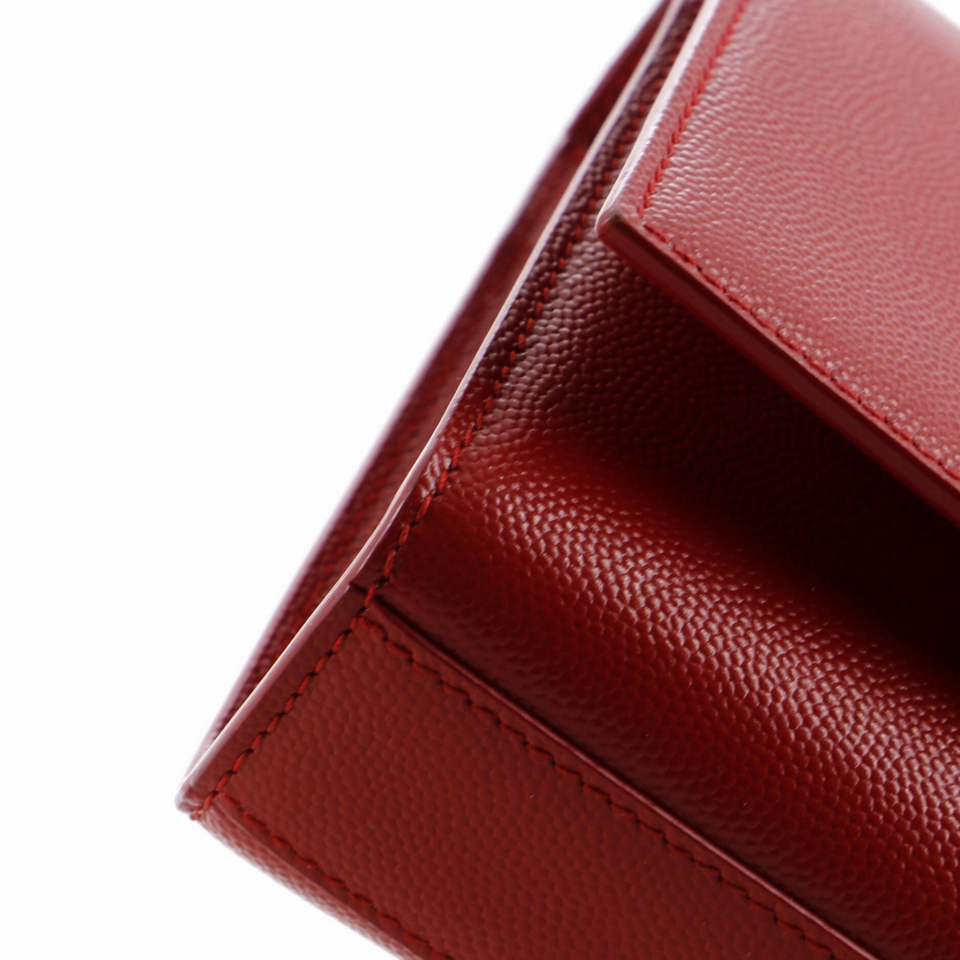 Classic Monogram Crossbody Bag Grainy Leather Small