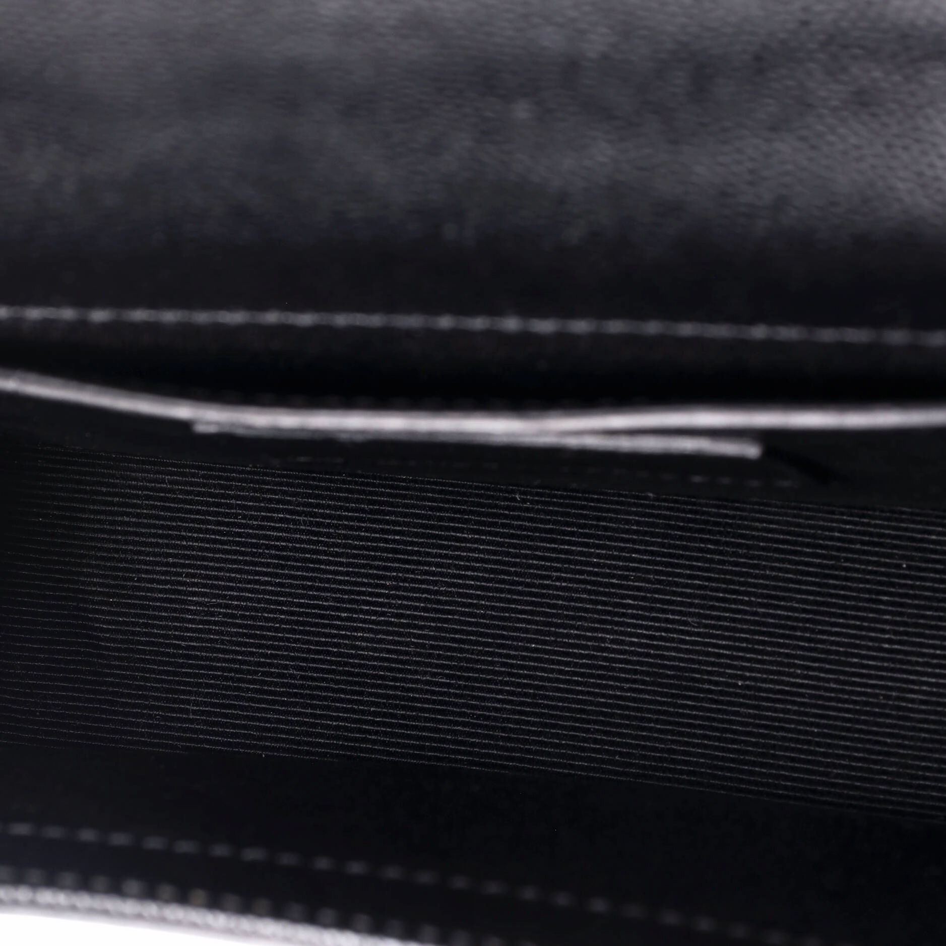 Classic Monogram Crossbody Bag Grainy Leather Small