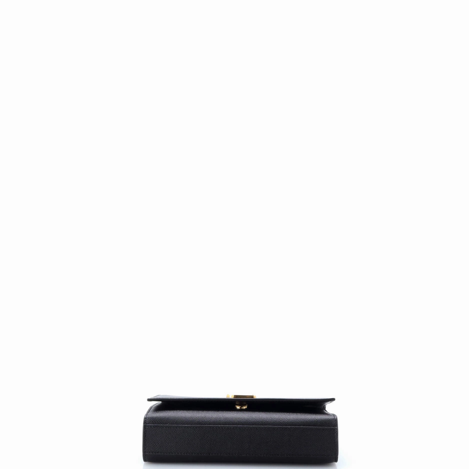 Classic Monogram Crossbody Bag Grainy Leather Small