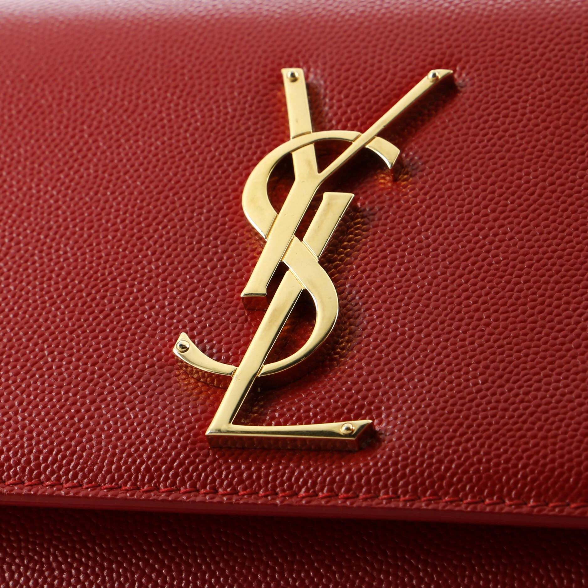 Classic Monogram Crossbody Bag Grainy Leather Small