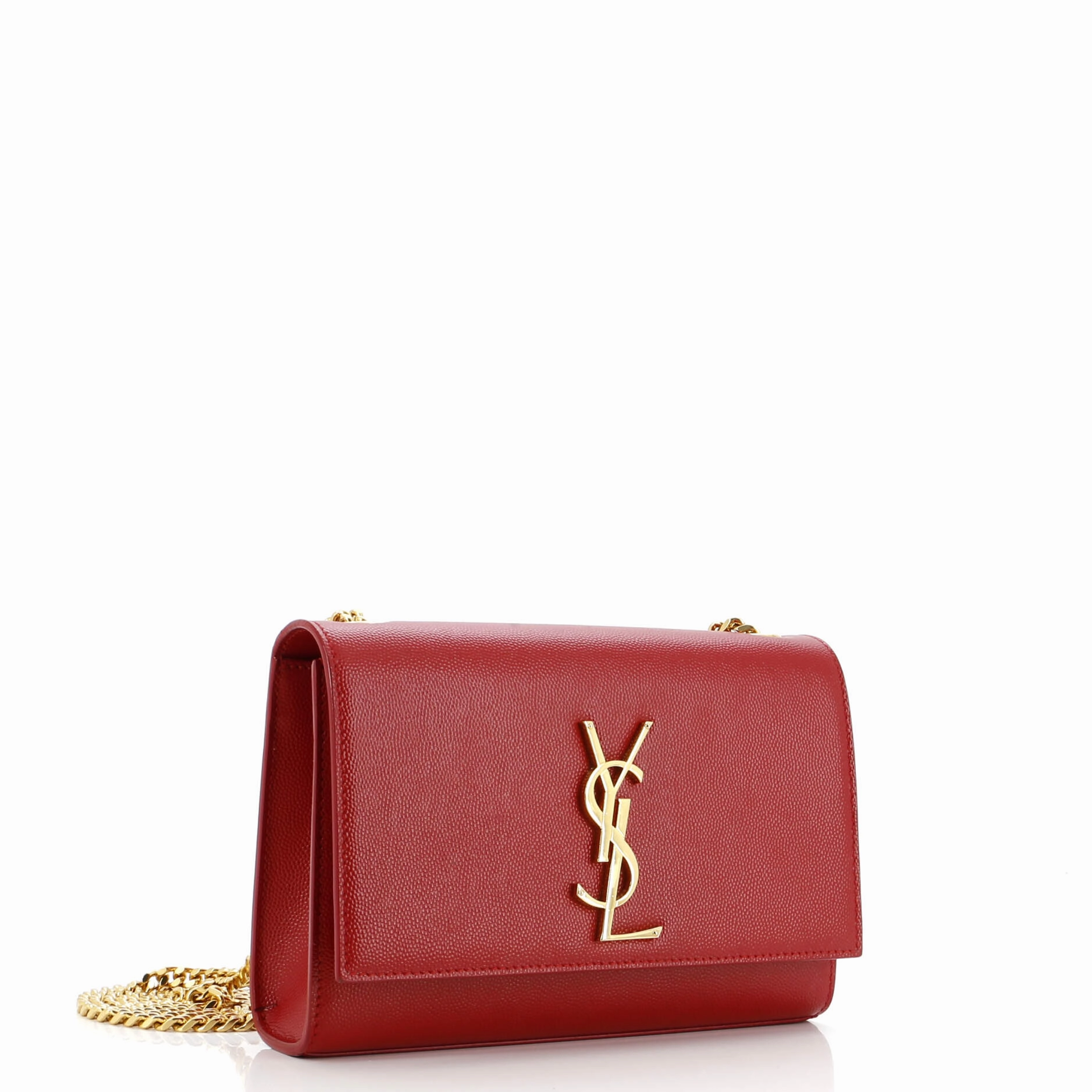 Classic Monogram Crossbody Bag Grainy Leather Small