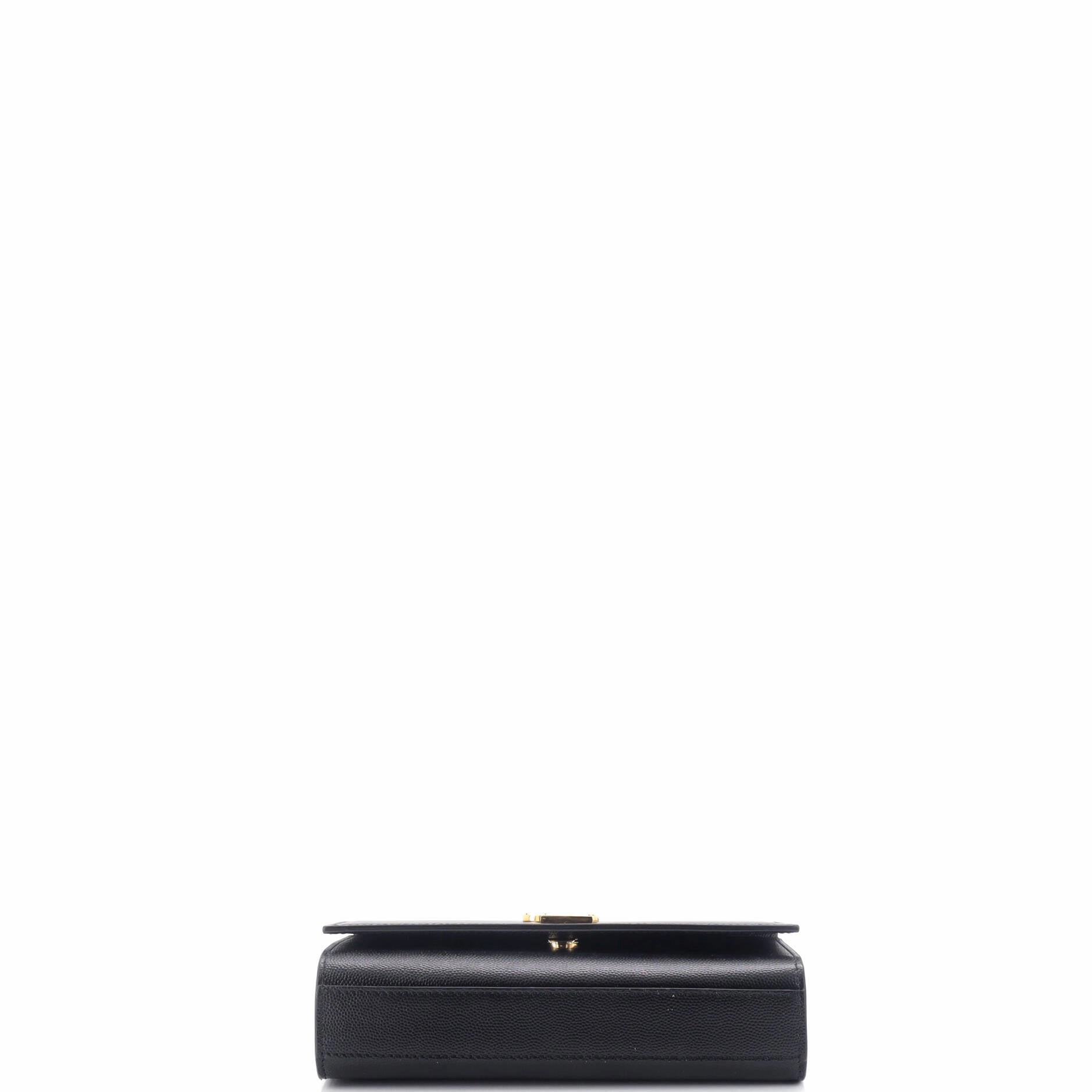 Classic Monogram Crossbody Bag Grainy Leather Small