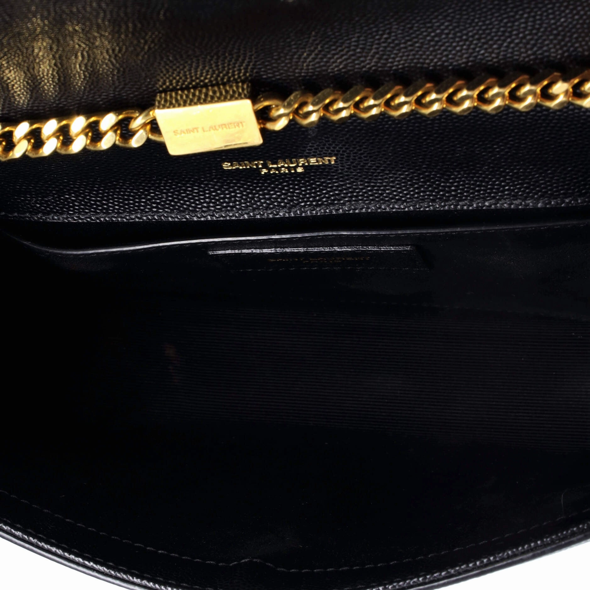 Classic Monogram Crossbody Bag Grainy Leather Small