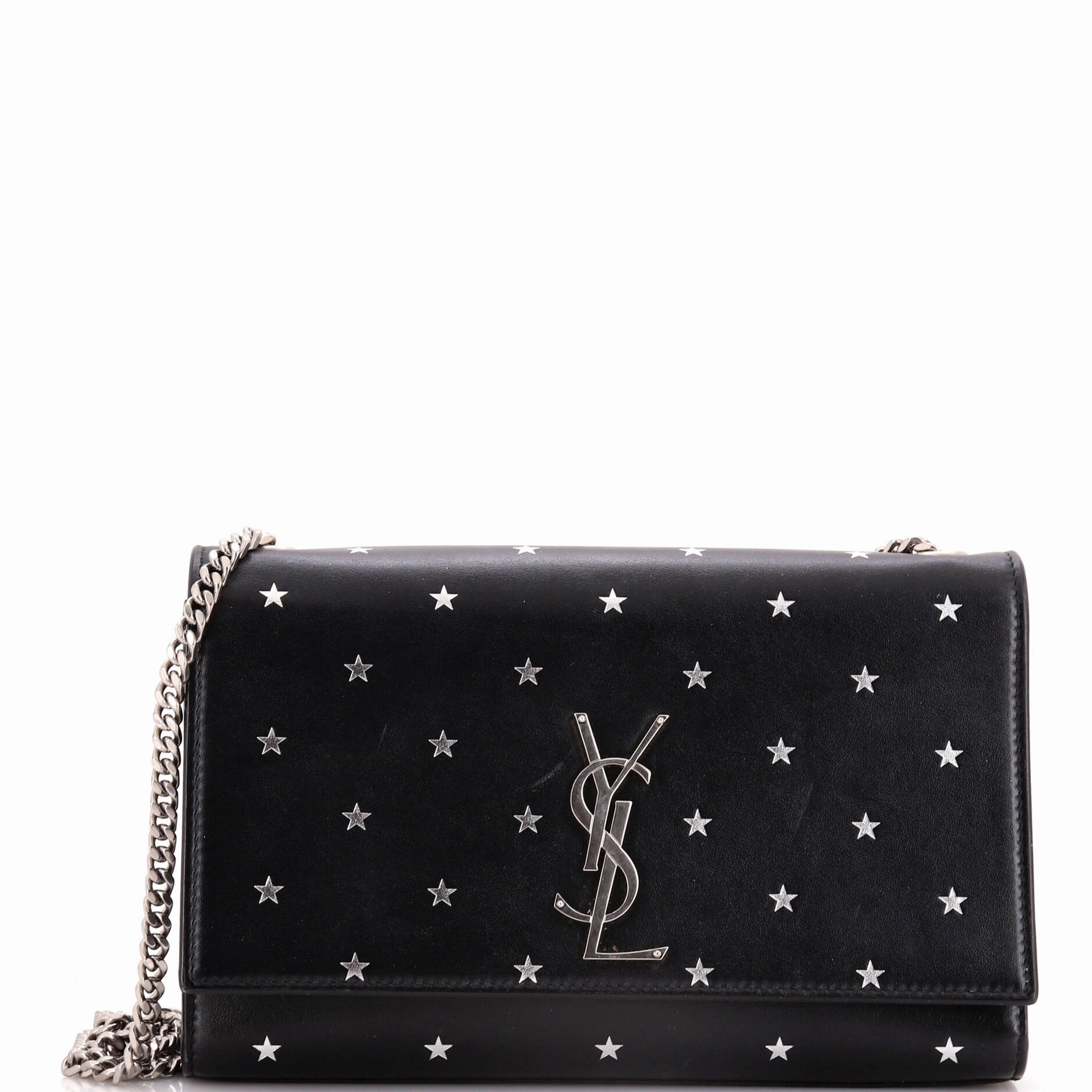 Classic Monogram Crossbody Bag Printed Leather Medium