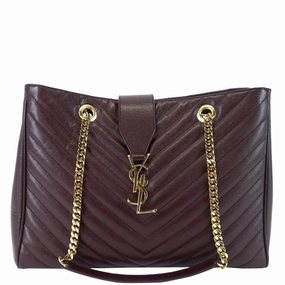 Classic Monogram Matelass Chevron Leather Shopper Bag
