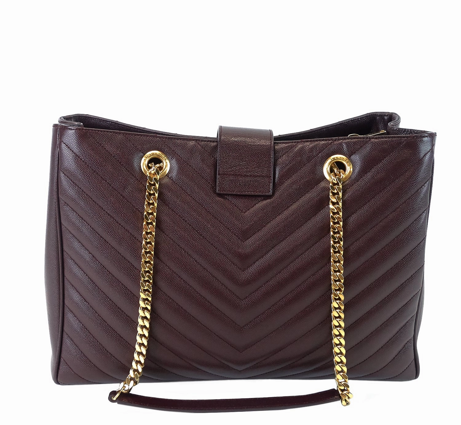 Classic Monogram Matelass Chevron Leather Shopper Bag
