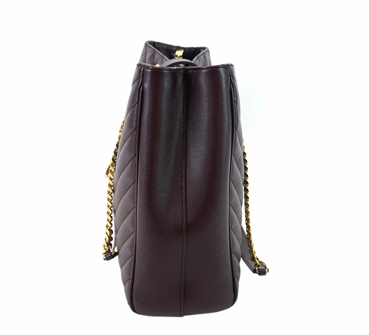 Classic Monogram Matelass Chevron Leather Shopper Bag