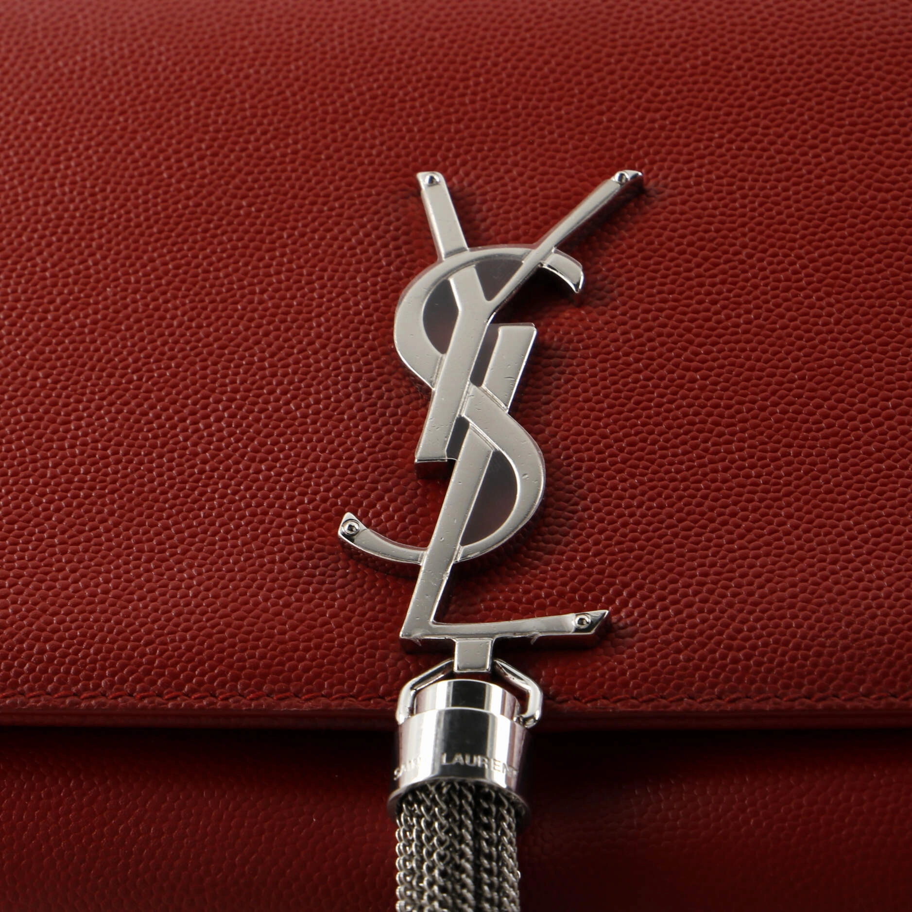 Classic Monogram Tassel Crossbody Bag Leather Medium