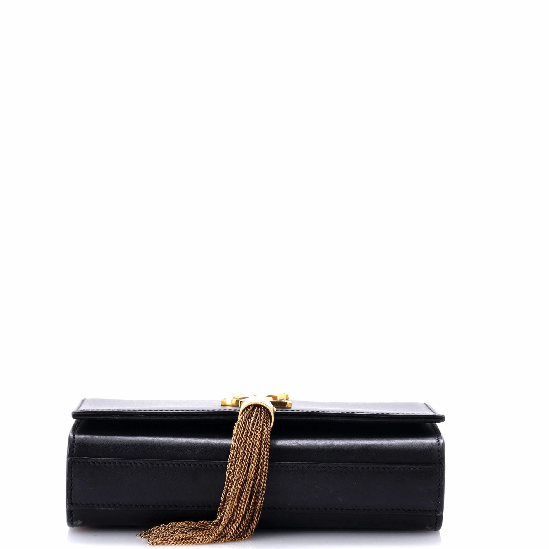Classic Monogram Tassel Crossbody Bag Leather Small