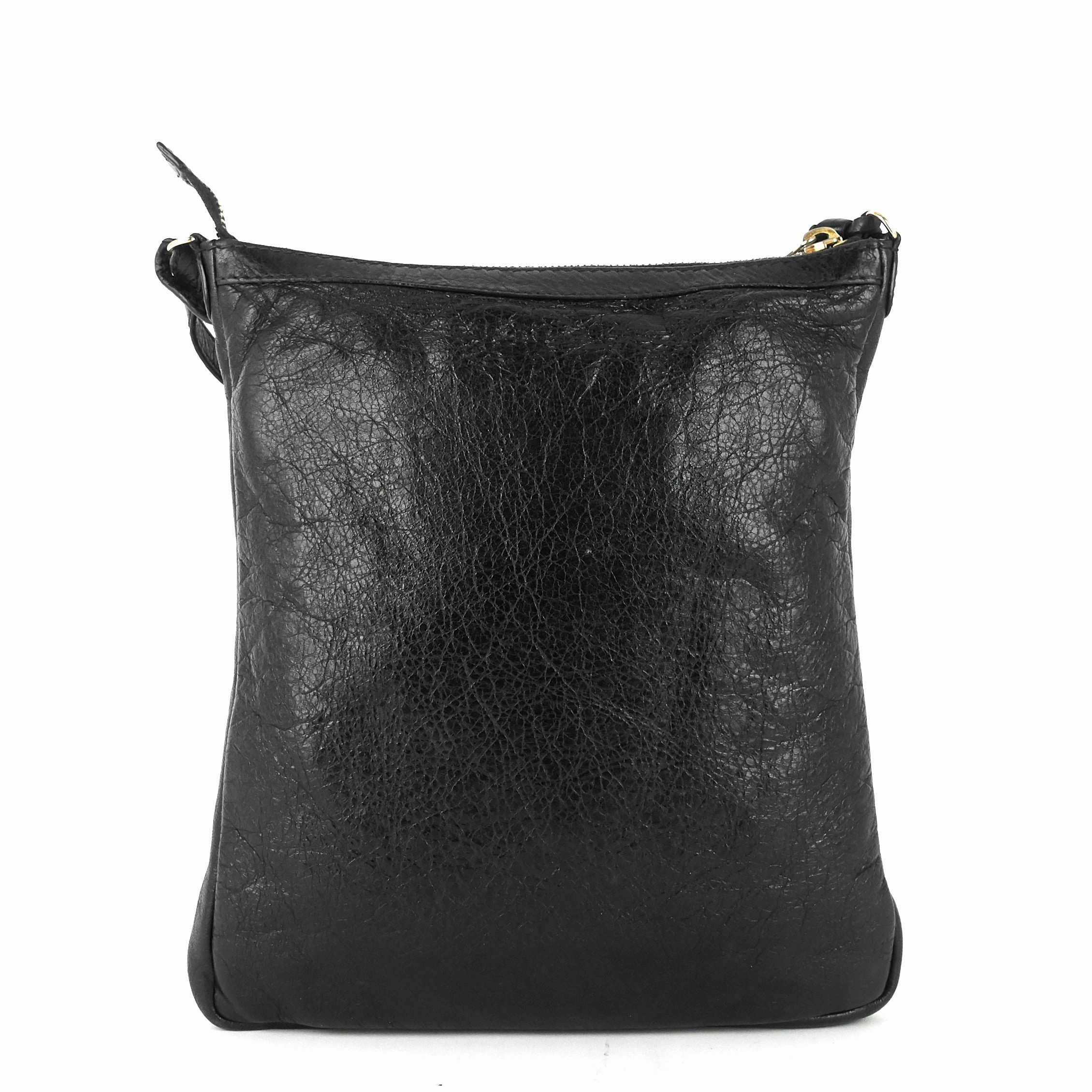 Classic Studs Flat Crossbody Agneau Leather Bag