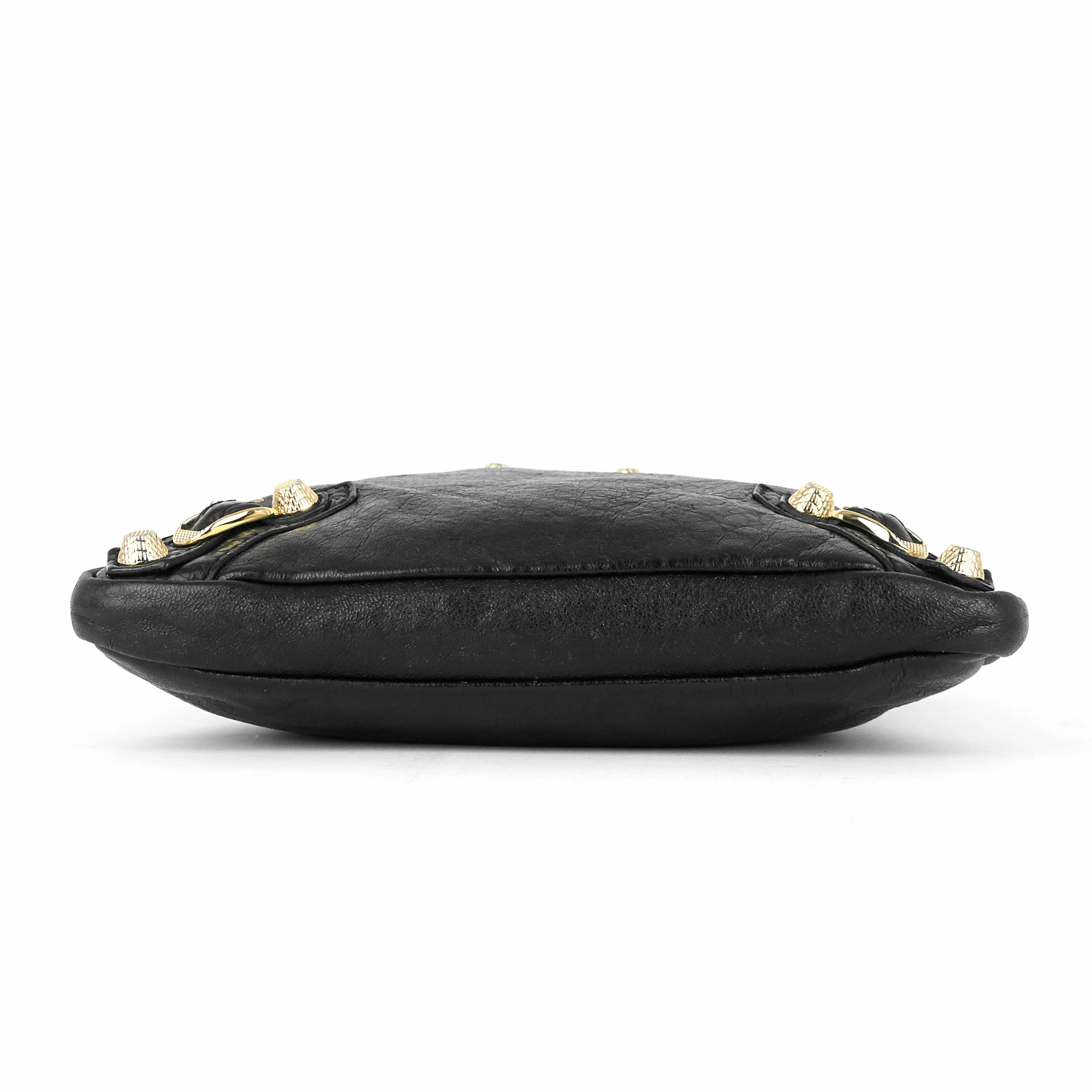 Classic Studs Flat Crossbody Agneau Leather Bag