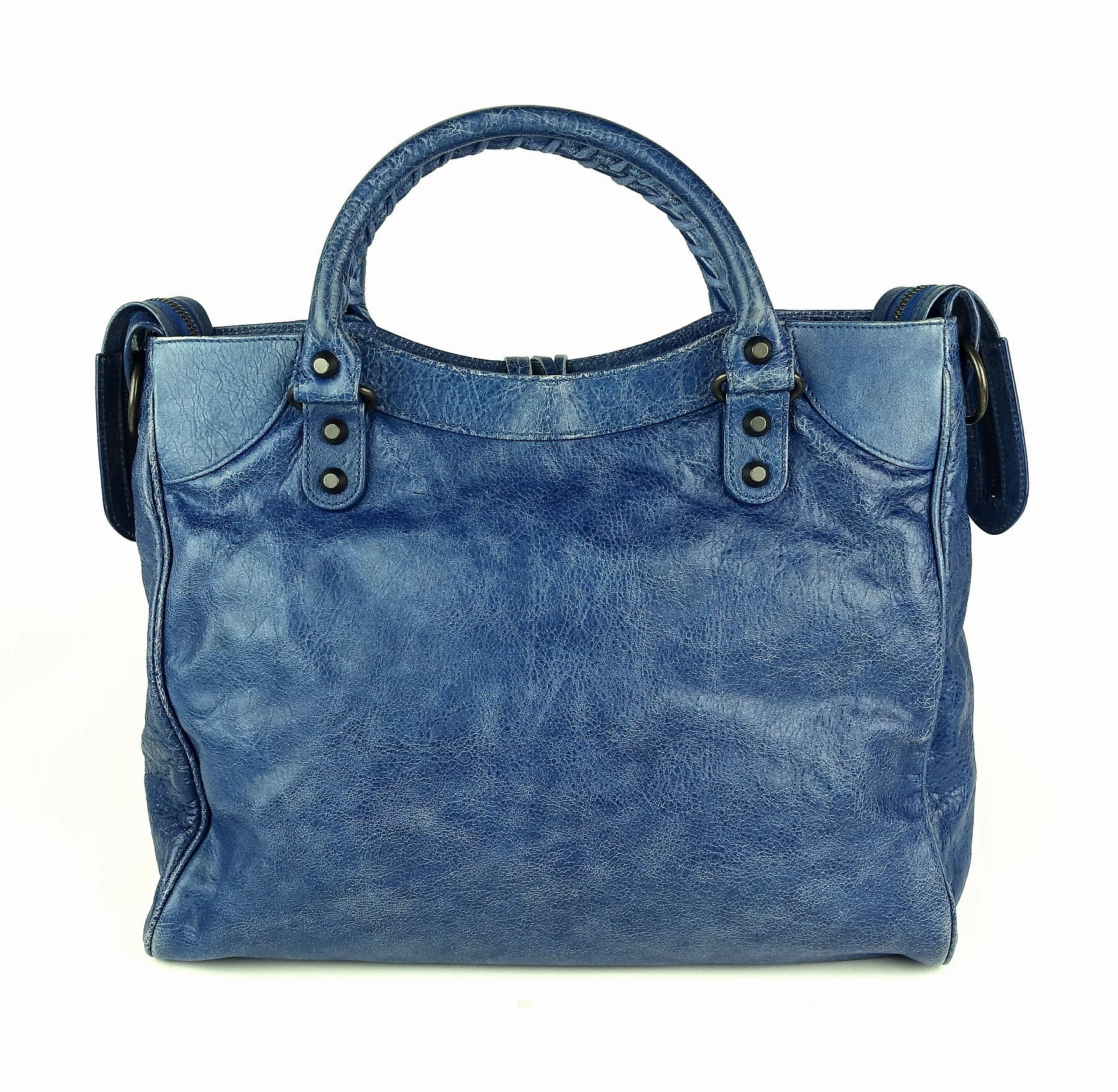 Classic Velo Agneau Leather City Bag