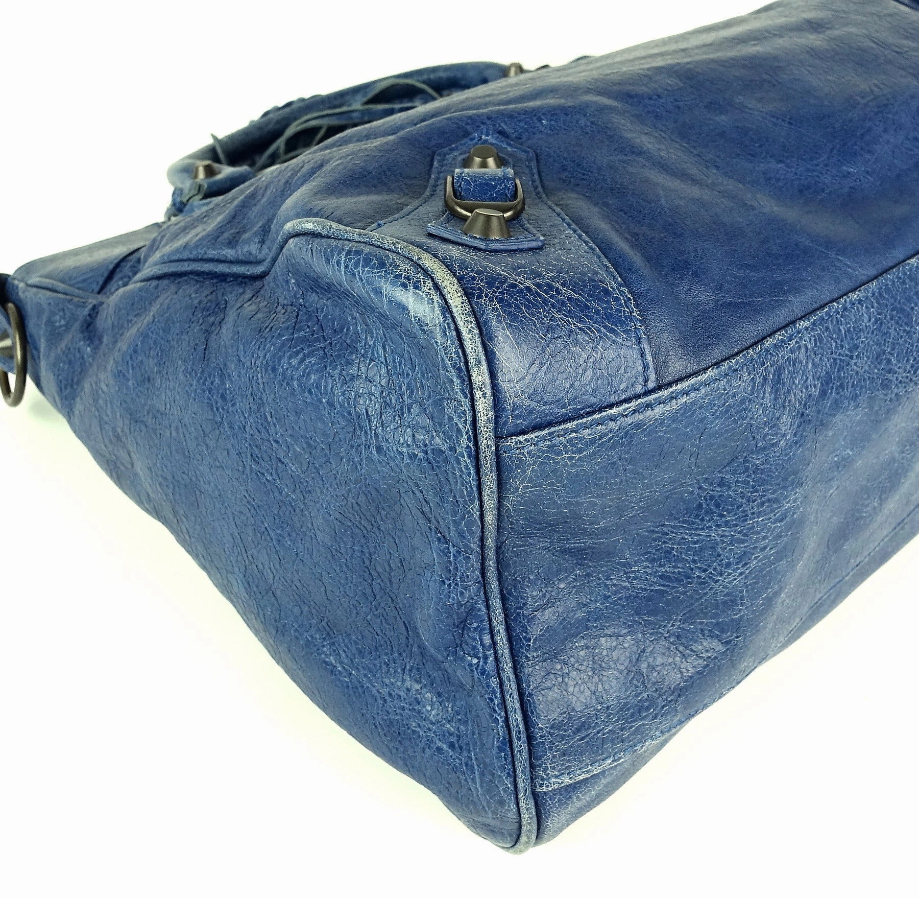 Classic Velo Agneau Leather City Bag