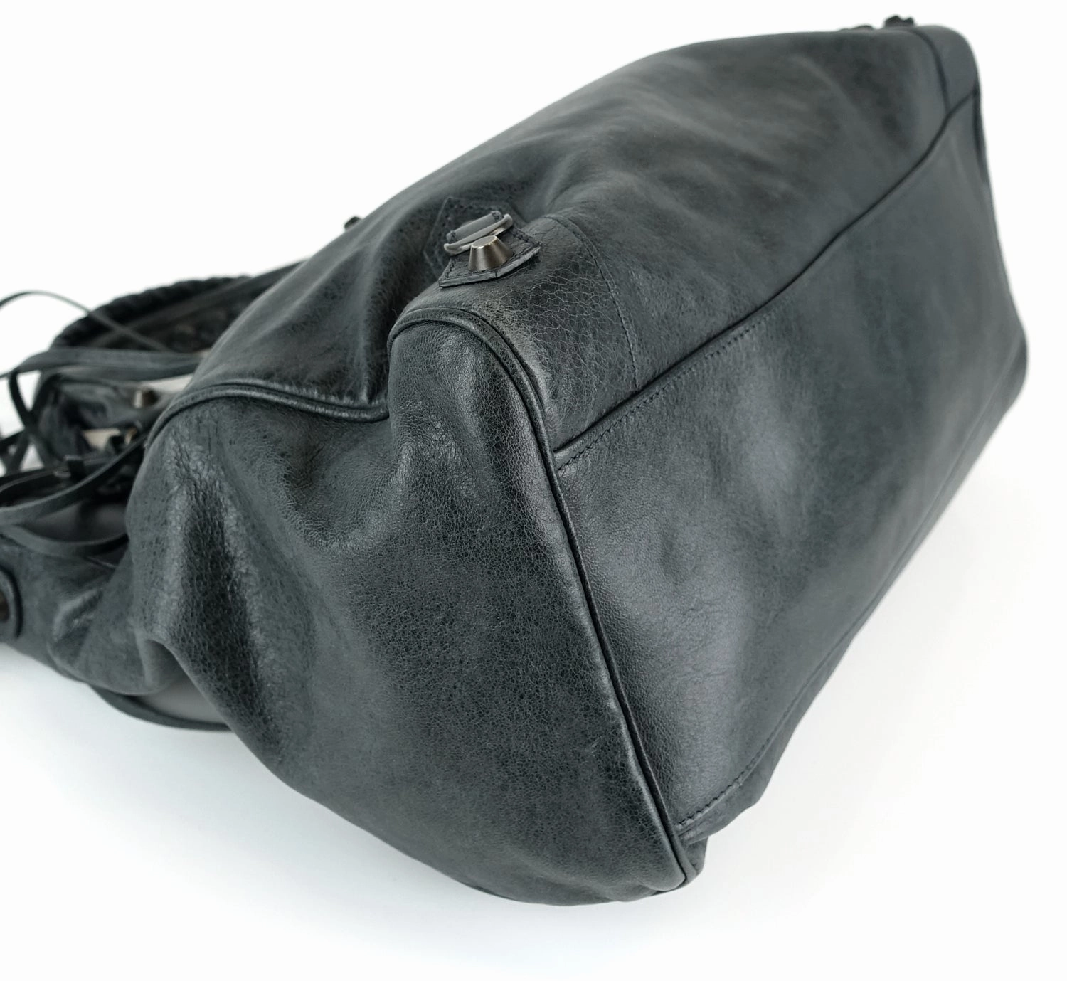 Classic Velo Agneau Leather City Bag