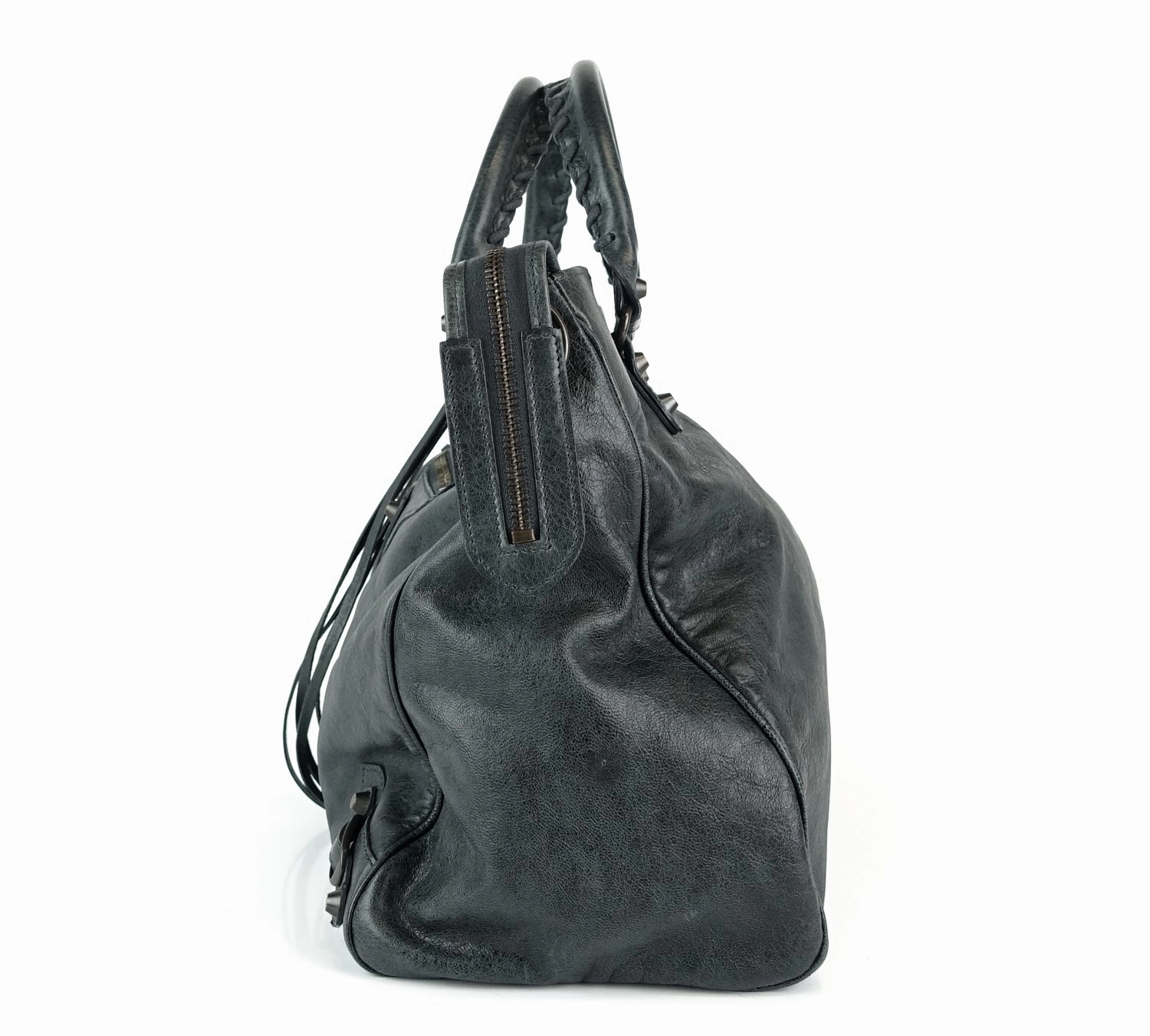 Classic Velo Agneau Leather City Bag