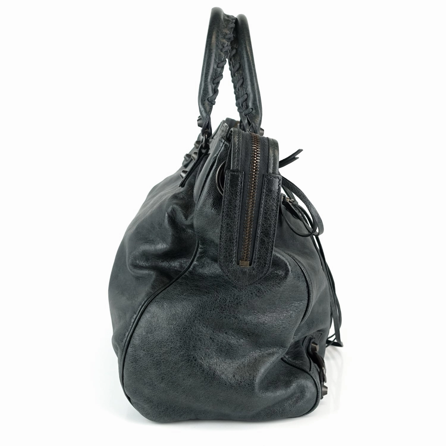 Classic Velo Agneau Leather City Bag