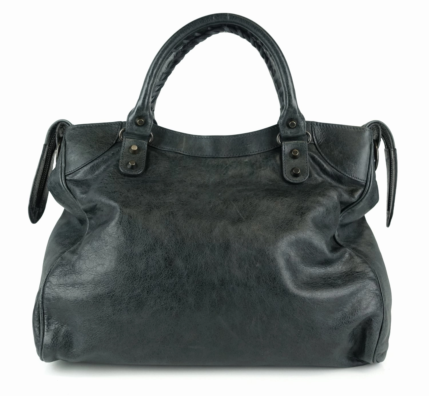 Classic Velo Agneau Leather City Bag