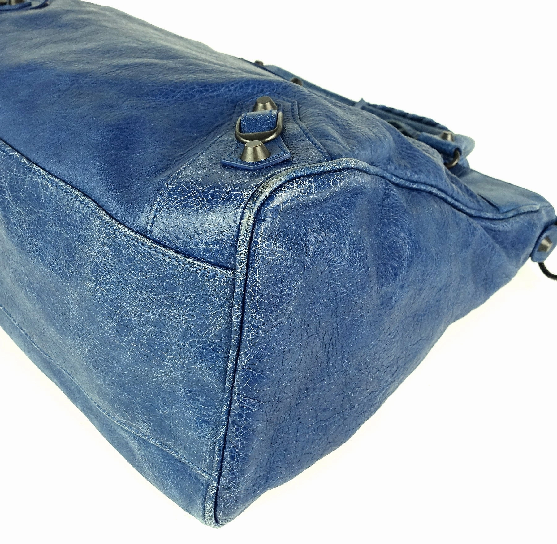 Classic Velo Agneau Leather City Bag