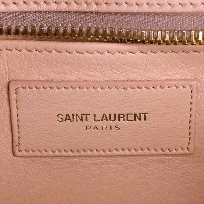 Classic Y Cabas Small Calf Leather Bag