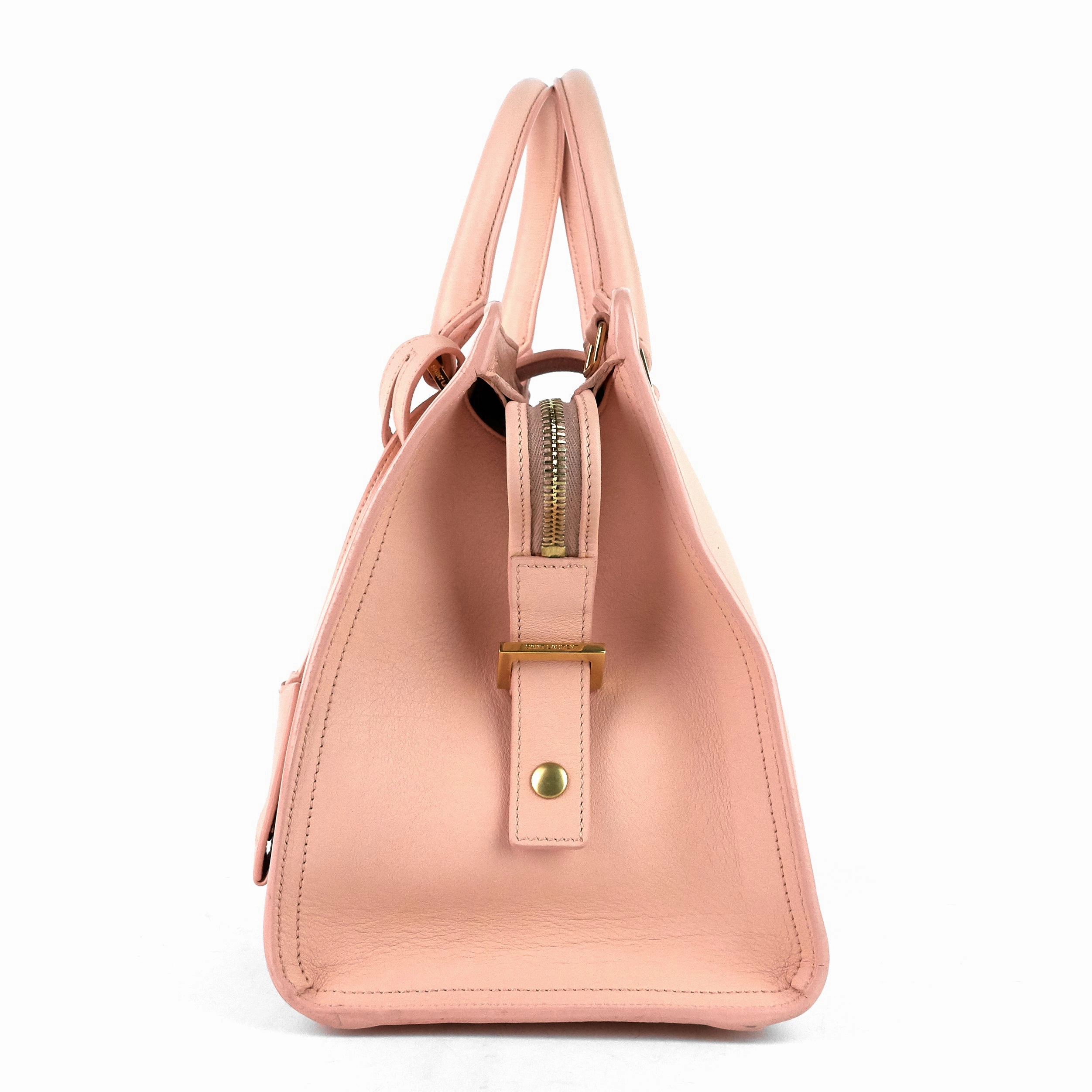 Classic Y Cabas Small Calf Leather Bag