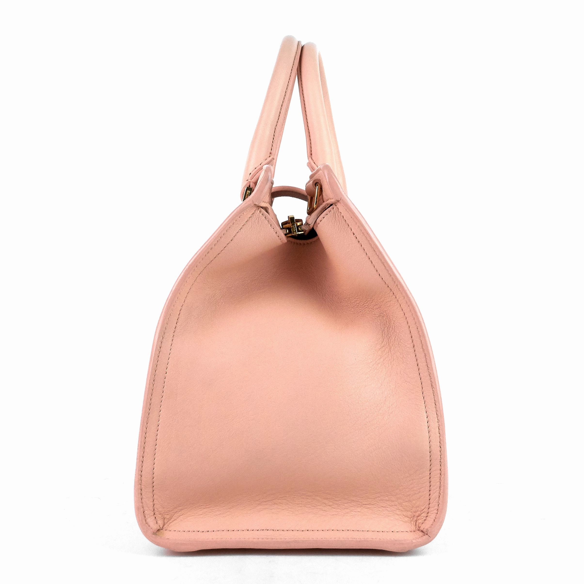 Classic Y Cabas Small Calf Leather Bag