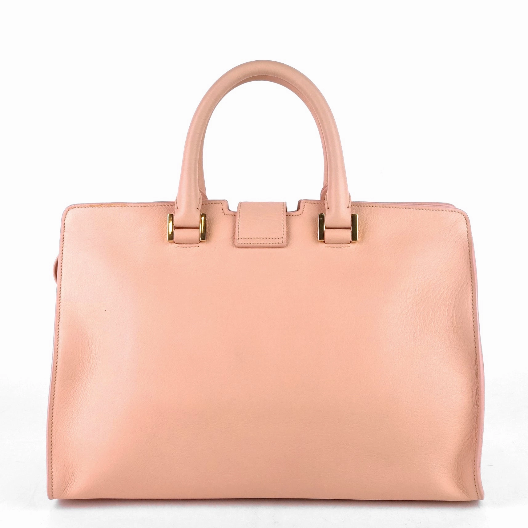 Classic Y Cabas Small Calf Leather Bag