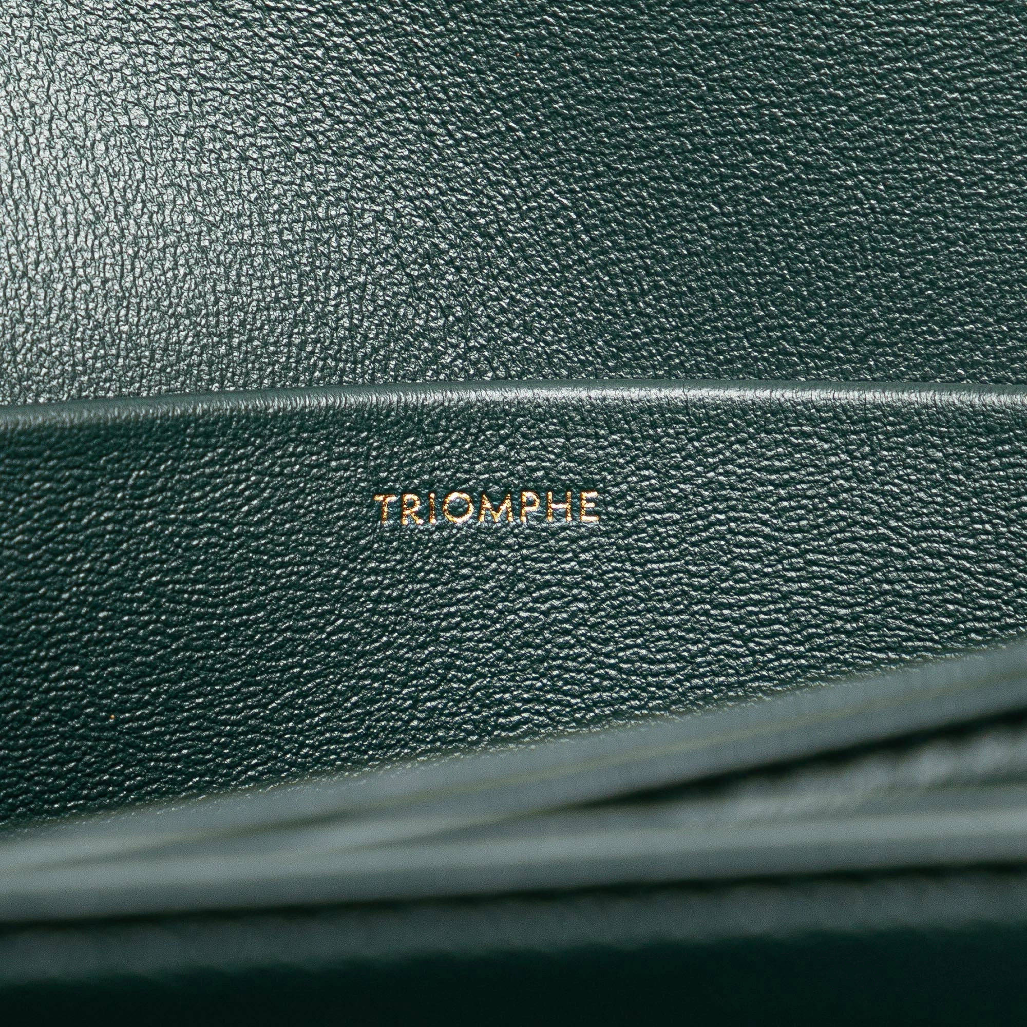 Classique Shiny Calfskin Triomphe Crossbody