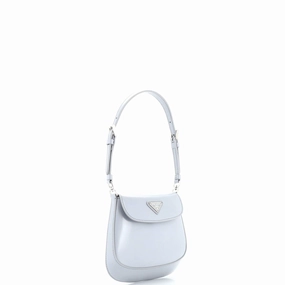 Cleo Flap Shoulder Bag Spazzolato Leather Mini