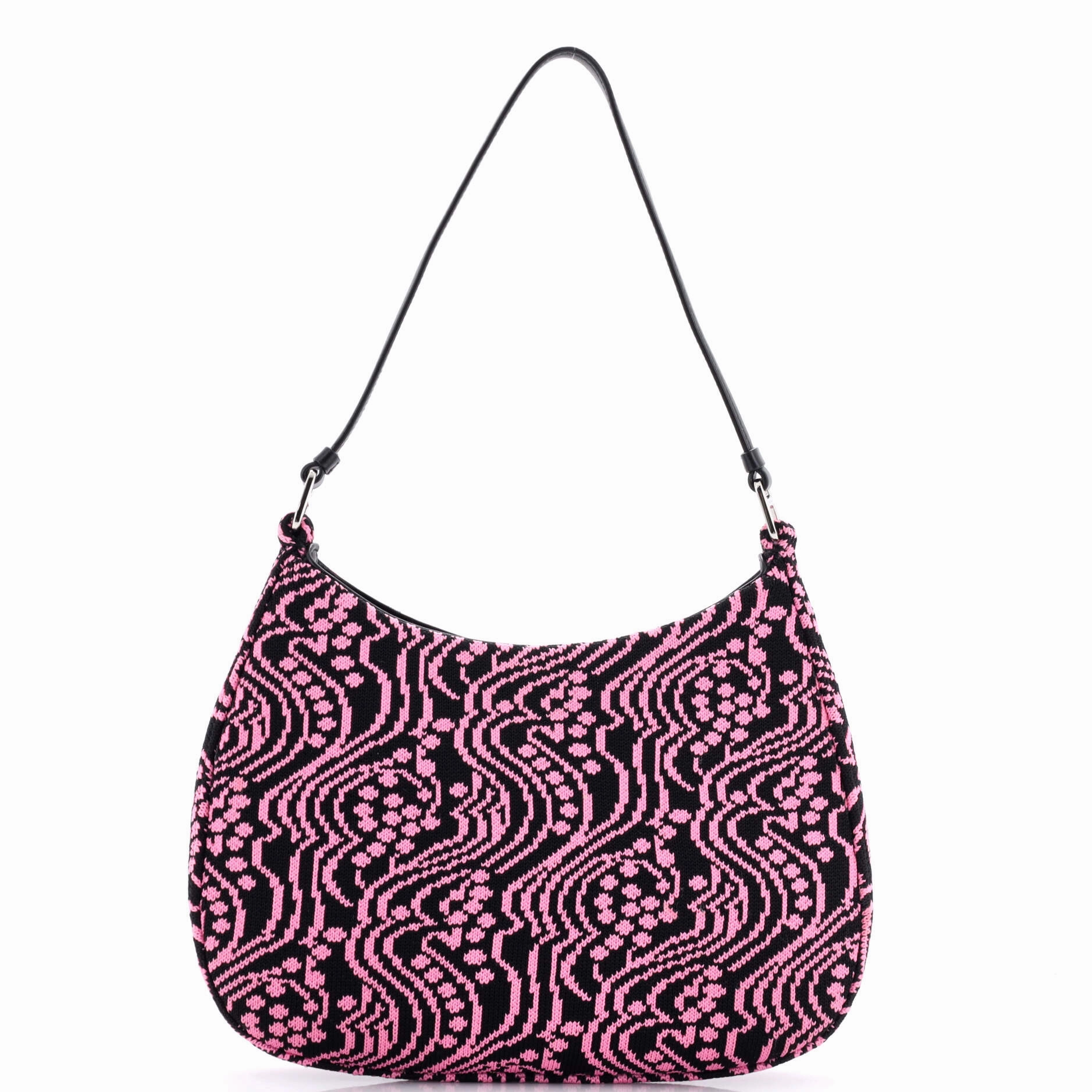 Cleo Shoulder Bag Jacquard Knit Medium