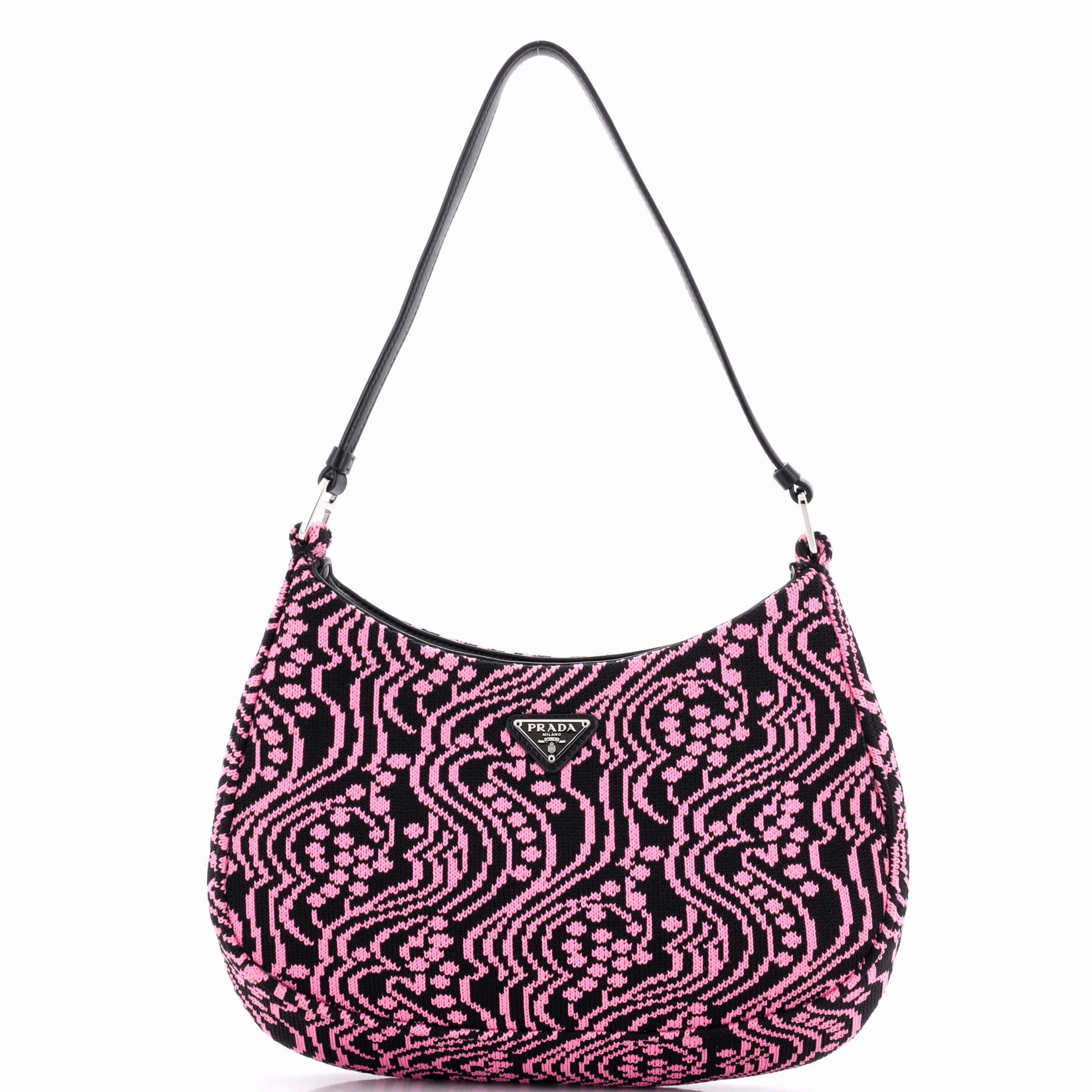 Cleo Shoulder Bag Jacquard Knit Medium