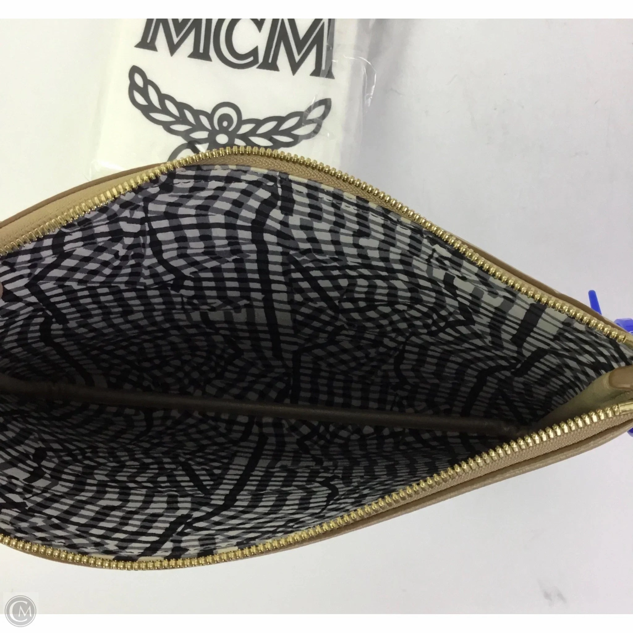 Clutch Luxury Designer By Mcm, Size: Large