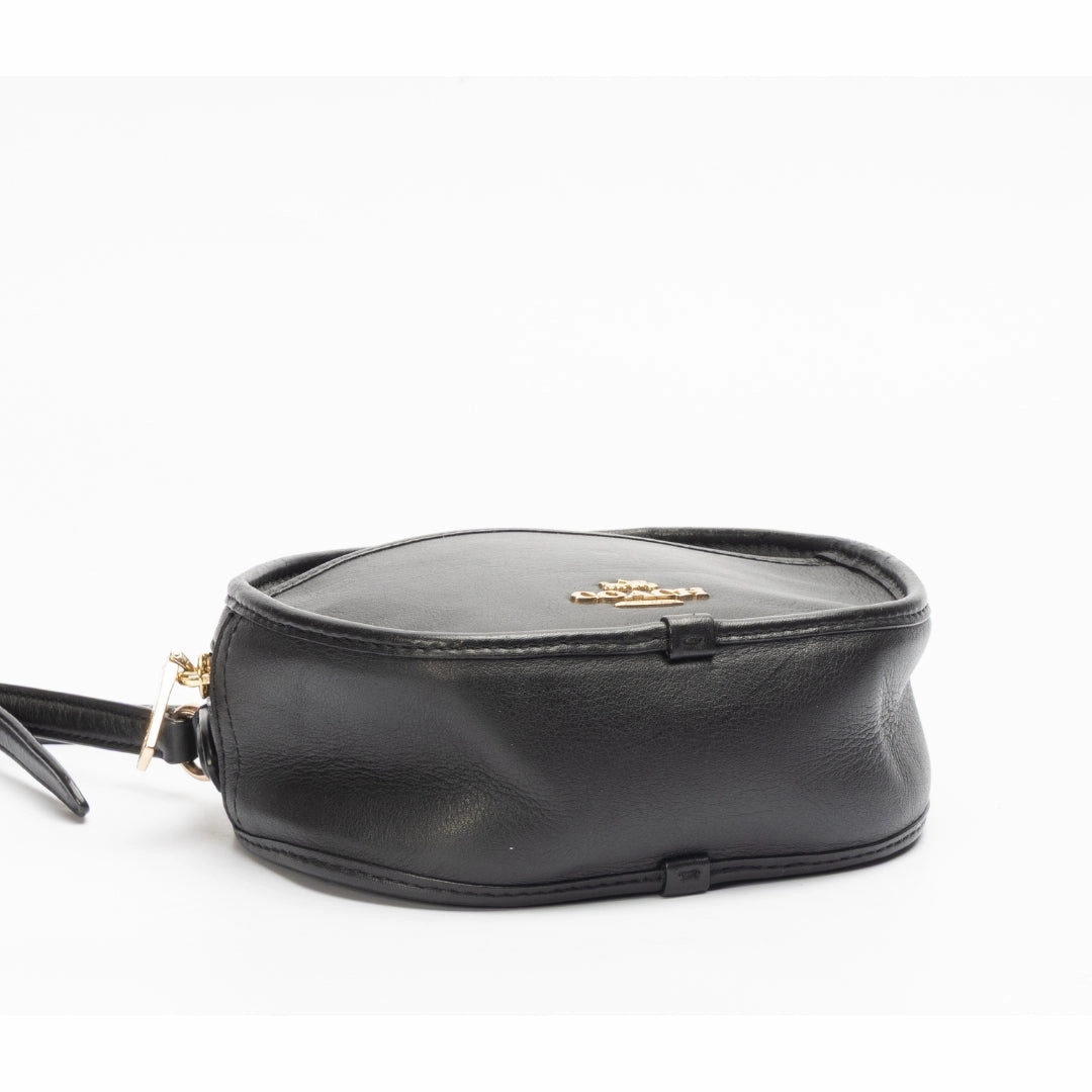 Coach Black Circle Crossbody Bag