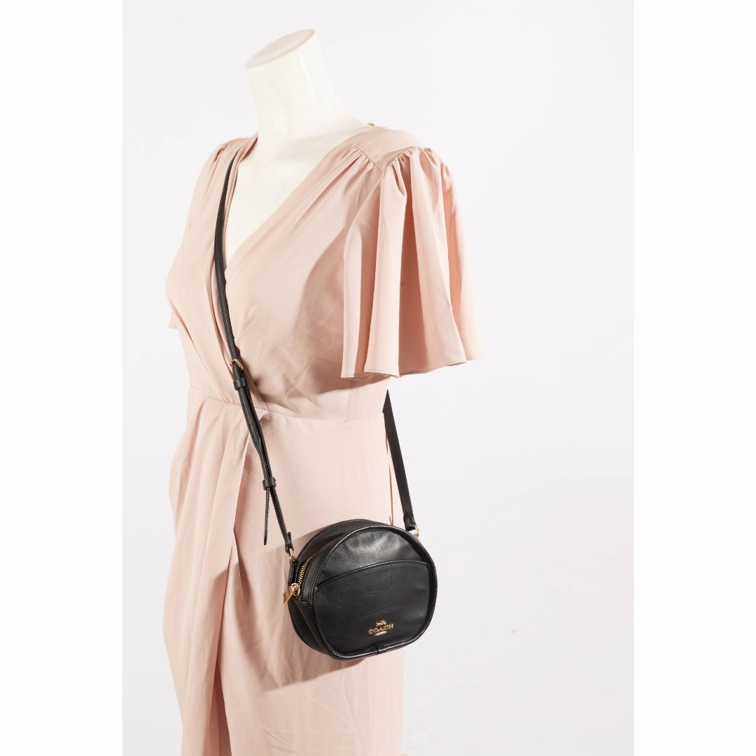 Coach Black Circle Crossbody Bag