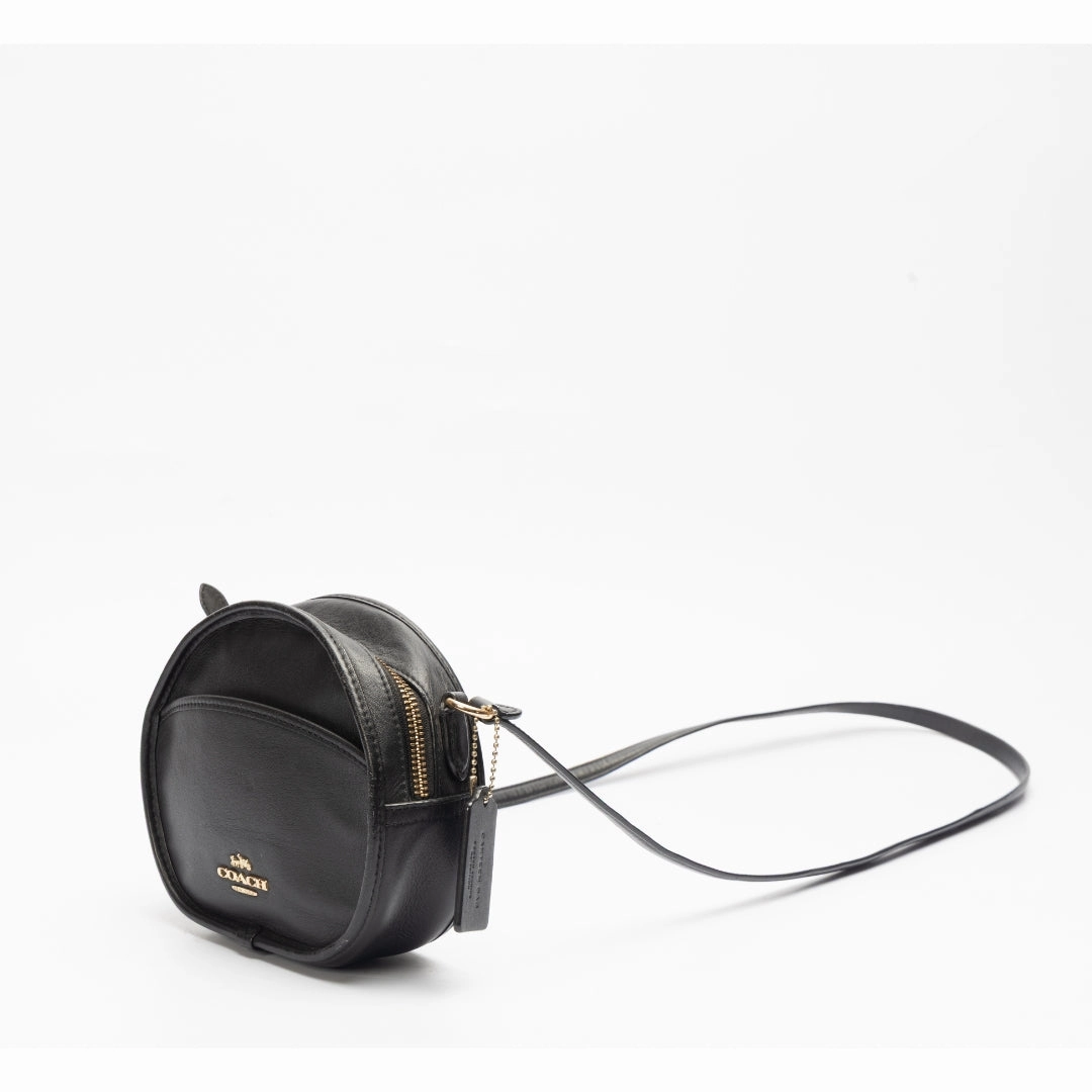 Coach Black Circle Crossbody Bag