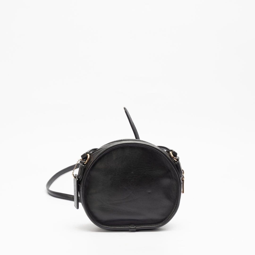 Coach Black Circle Crossbody Bag