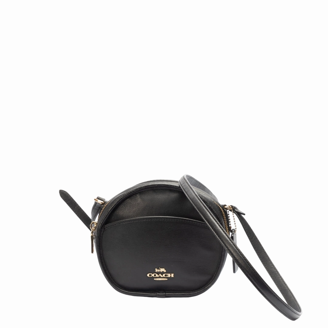 Coach Black Circle Crossbody Bag