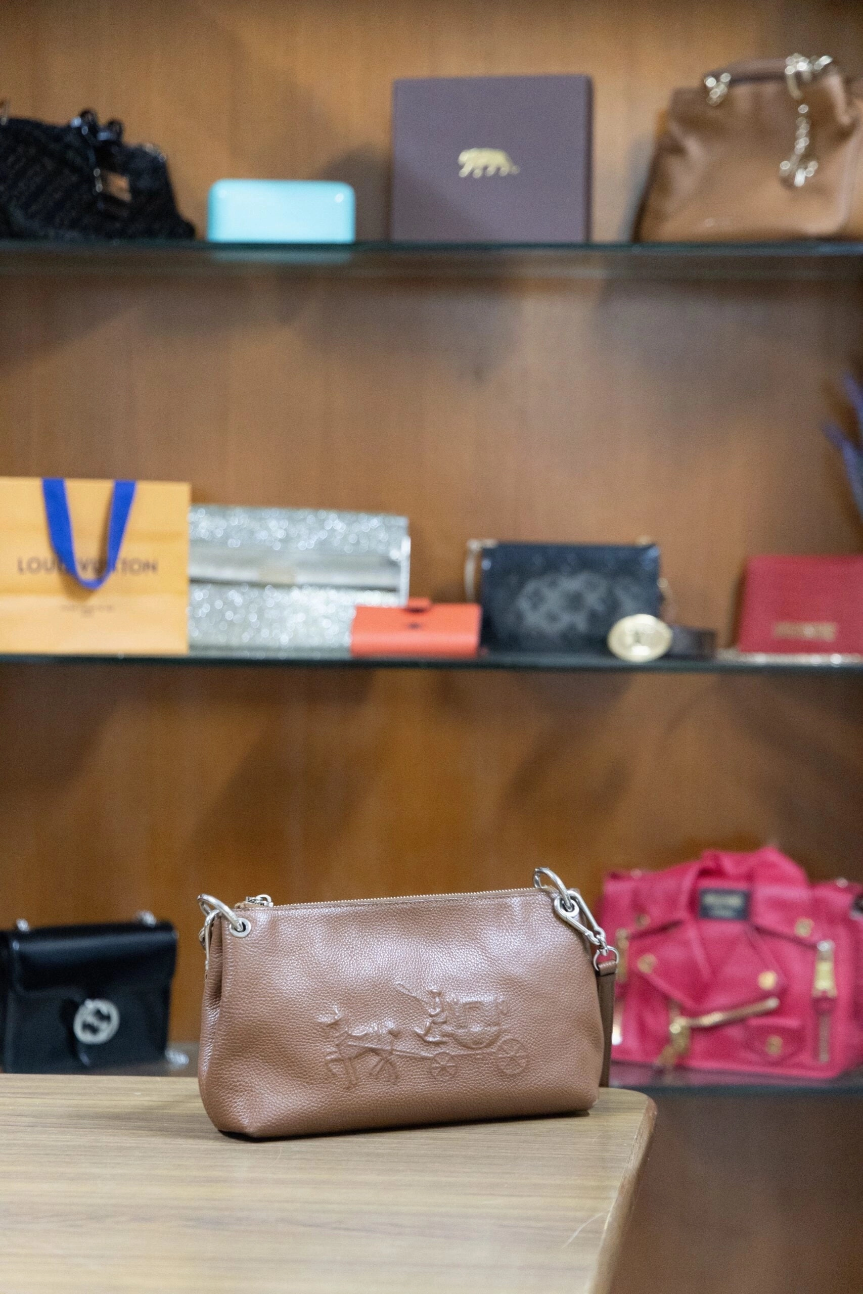 Coach Charley Crossbody With Embossed Horse And Carriage